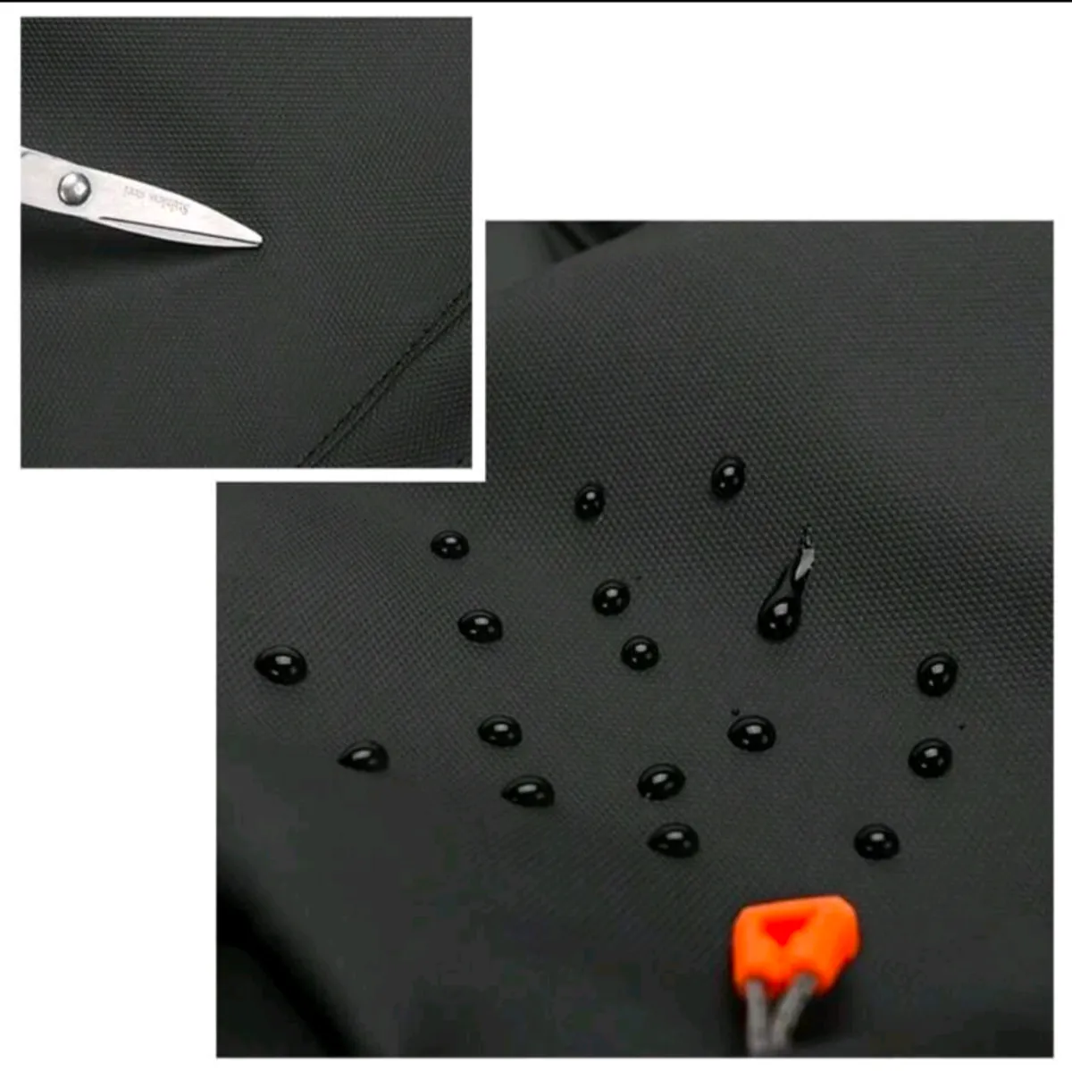 "Waterproof Laptop Backpack 15.6", Black