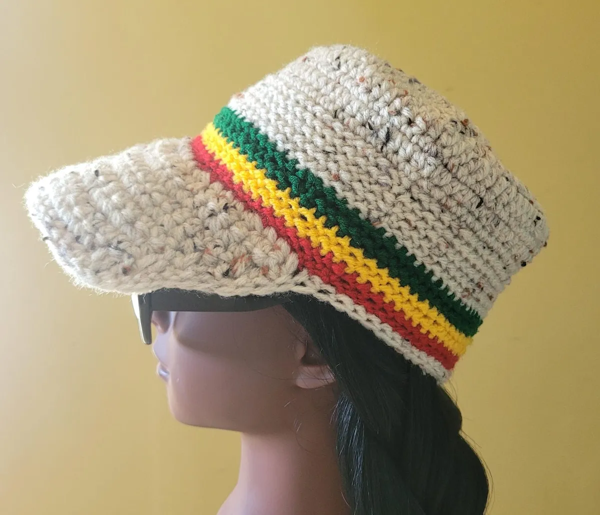 Crochet Baseball Cap from the "Irie" series