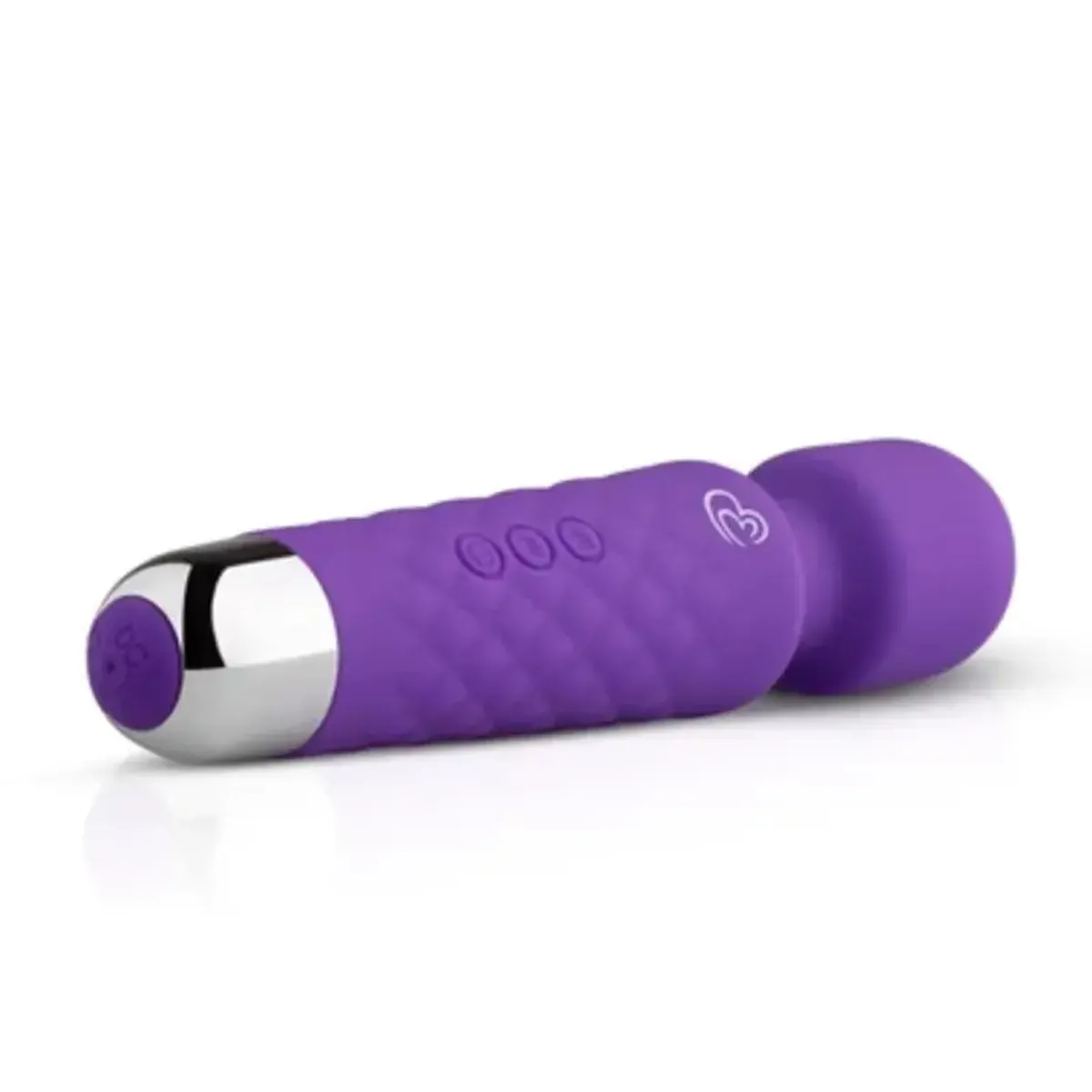 Velvet Pulse Rechargeable Wand Massager, Purple