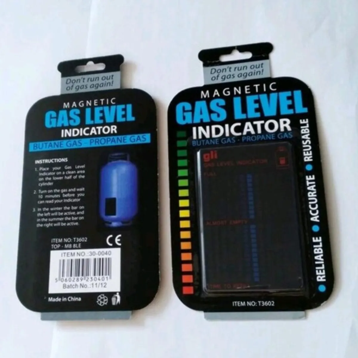 Gas Level Indicator
