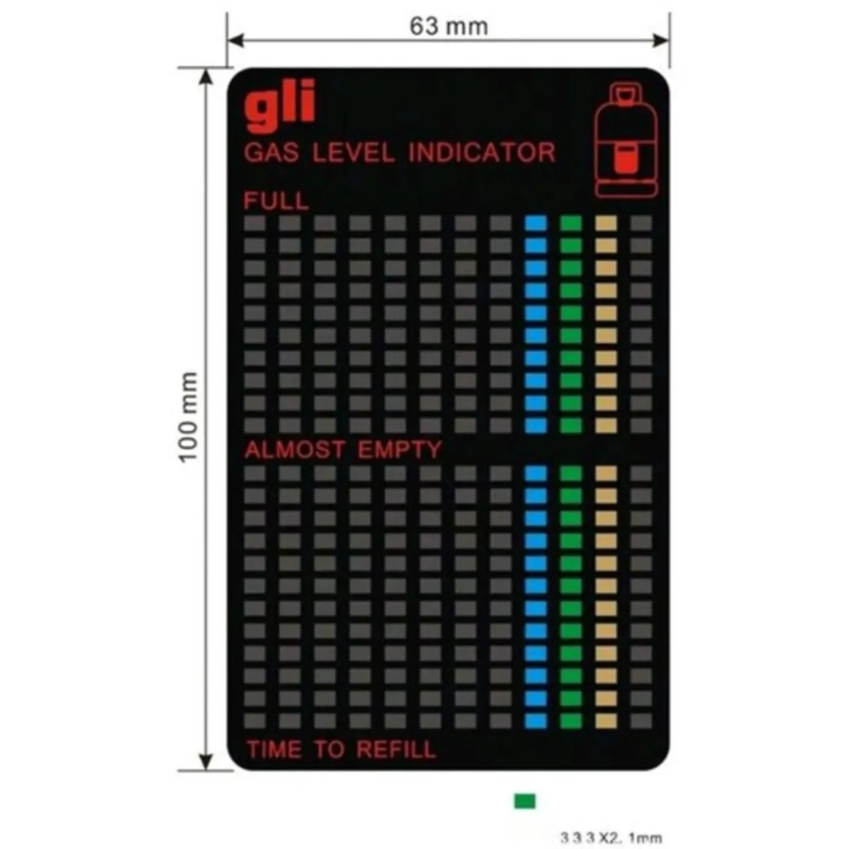 Gas Level Indicator