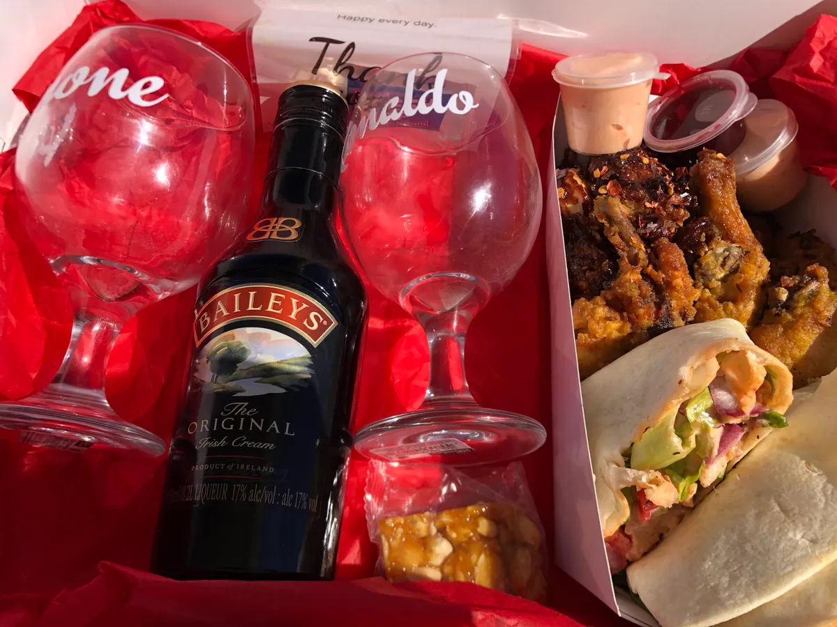 Classic Brunch Box, Food Options