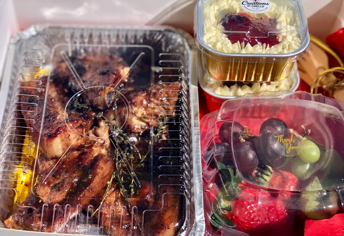 Classic Brunch Box, Food Options