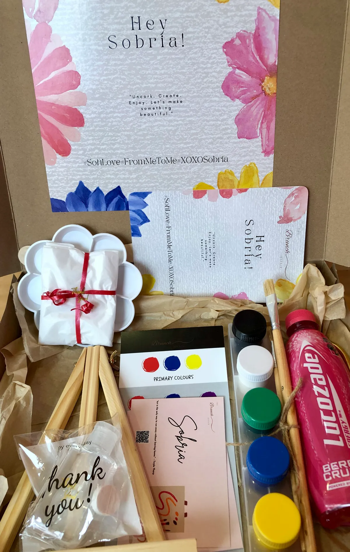 Pallete Pleasures Paint&Sip Box