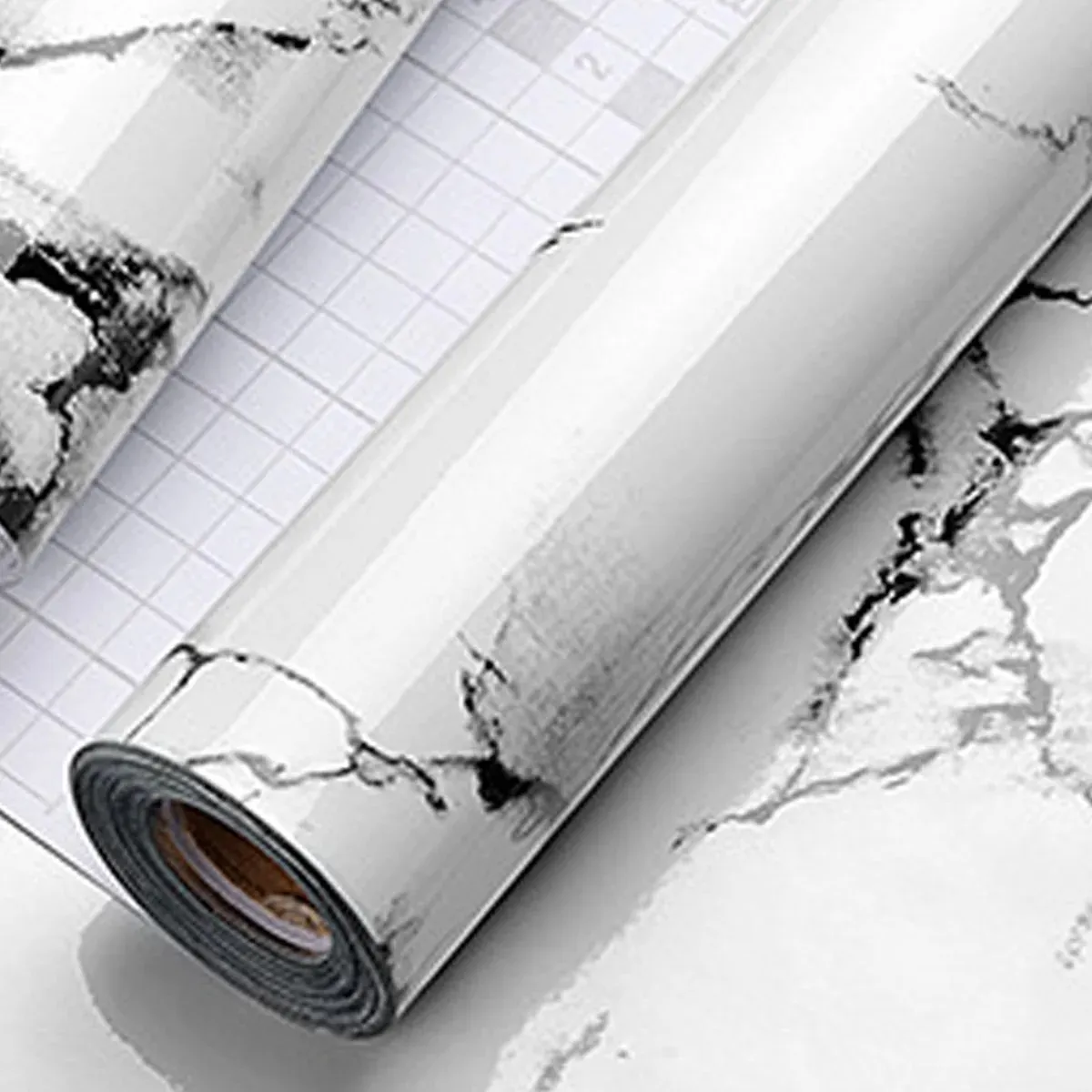 Wallpaper for Kitchen Wall, Waterproof Oil-Proof Granite Marble Wallpapers for Kitchen-Size 40cm*500C