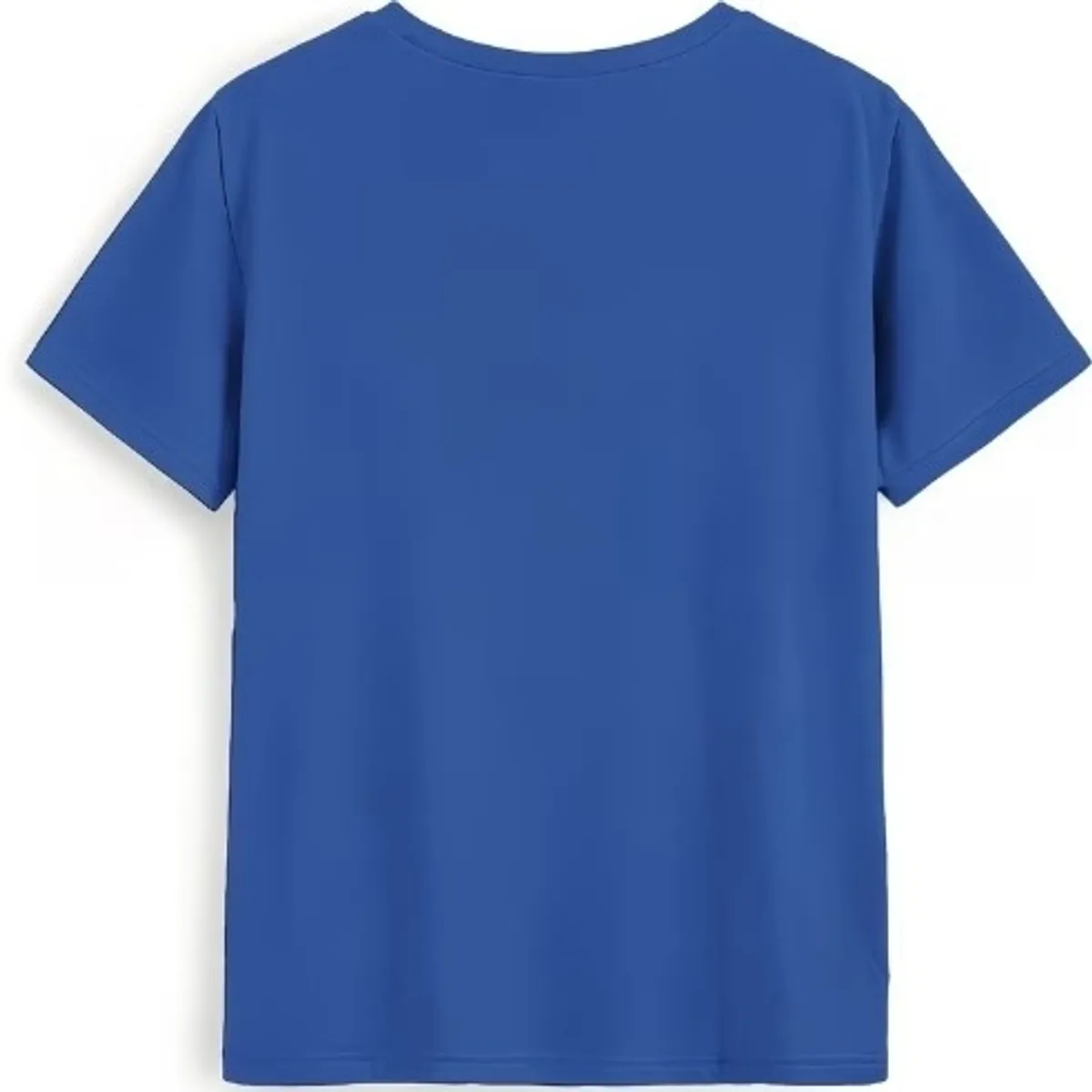 1pcs Women's Blue Short Sleeve Crew Neck T-Shirt-Size XL