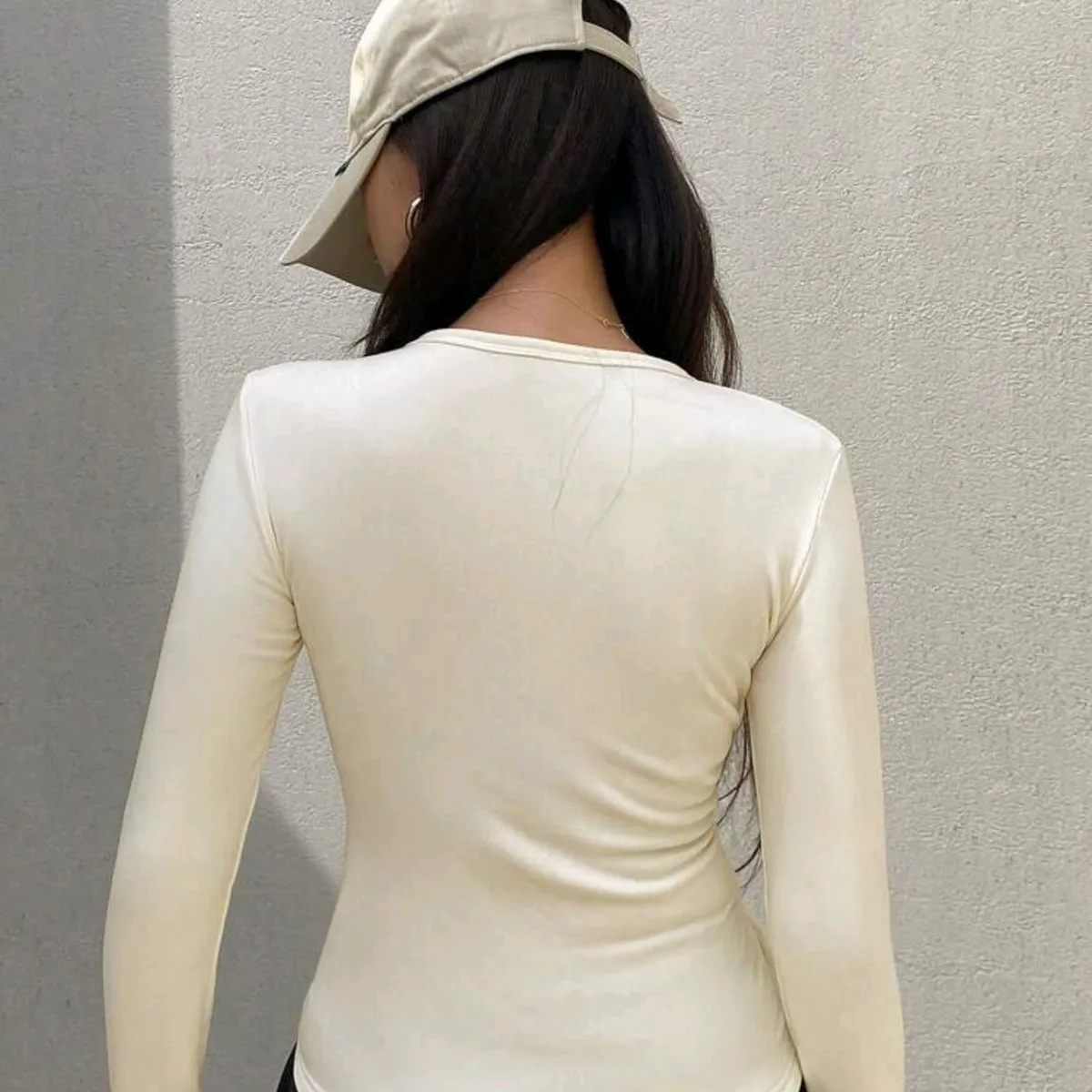 Women's Casual Simple Fashion T-Shirt - Size: S