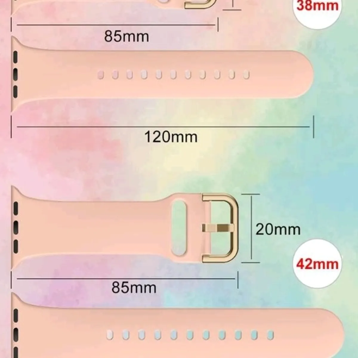 1pc Unisex Silicone Sports Watch Strap Compatible With Apple Watch Band 38mm 40mm 41mm 42mm 44mm 45mm 49mm, Compatible With Apple Watch Series 9 Ultra 8 SE 7 6 5 4 3 As A Gift For Students Returning To School