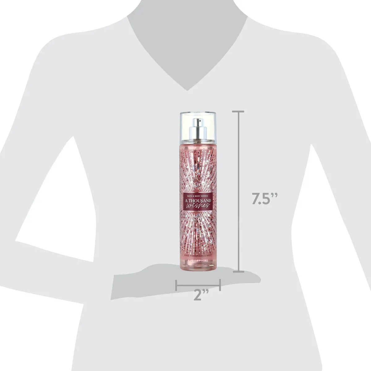 Bath & Body Works A Thousand Wishes Fine Fragrance Body Mist 8 oz