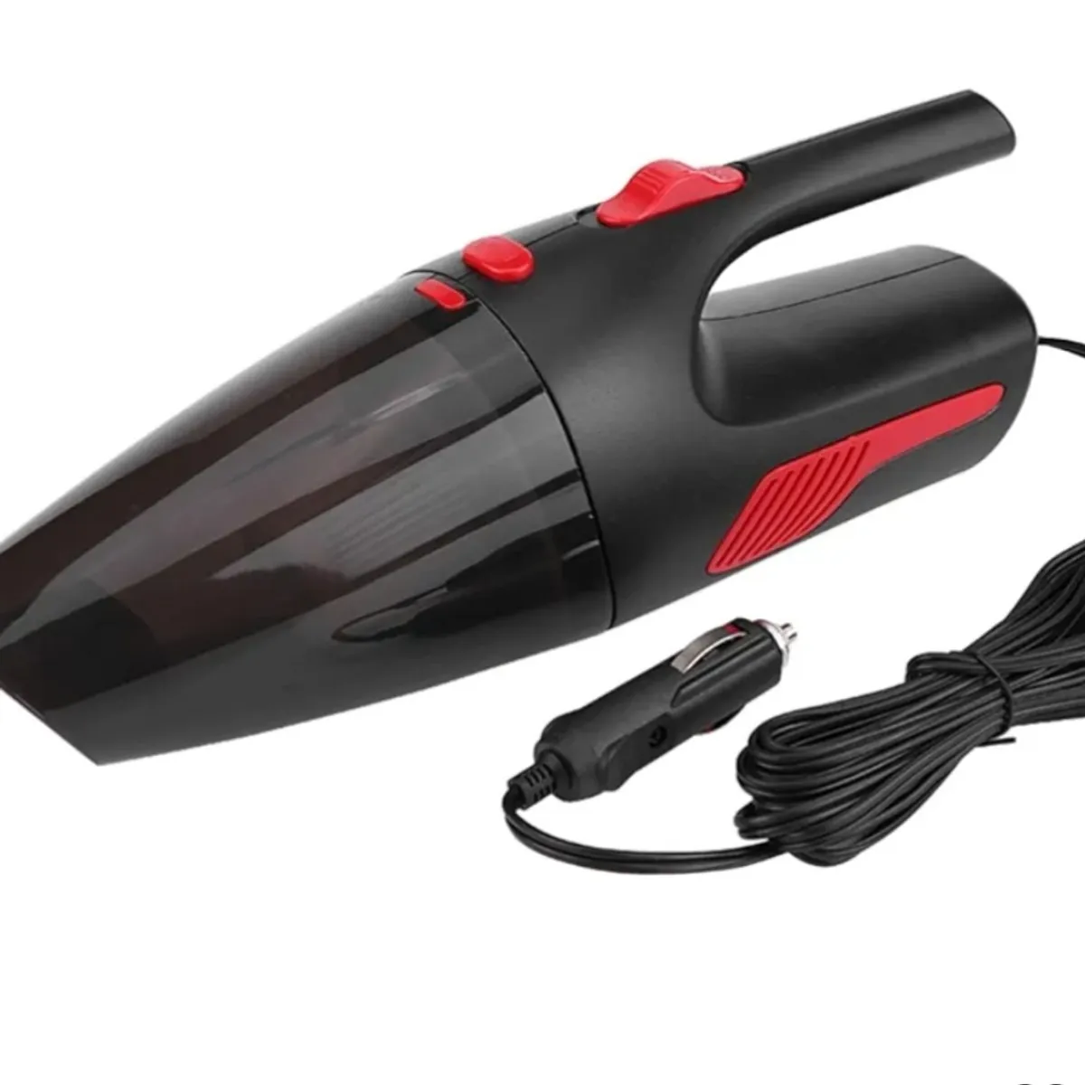 DC12V 120W Wired Car Portable Vacuum Cleaner Wet Dry Dust Catcher with Light
