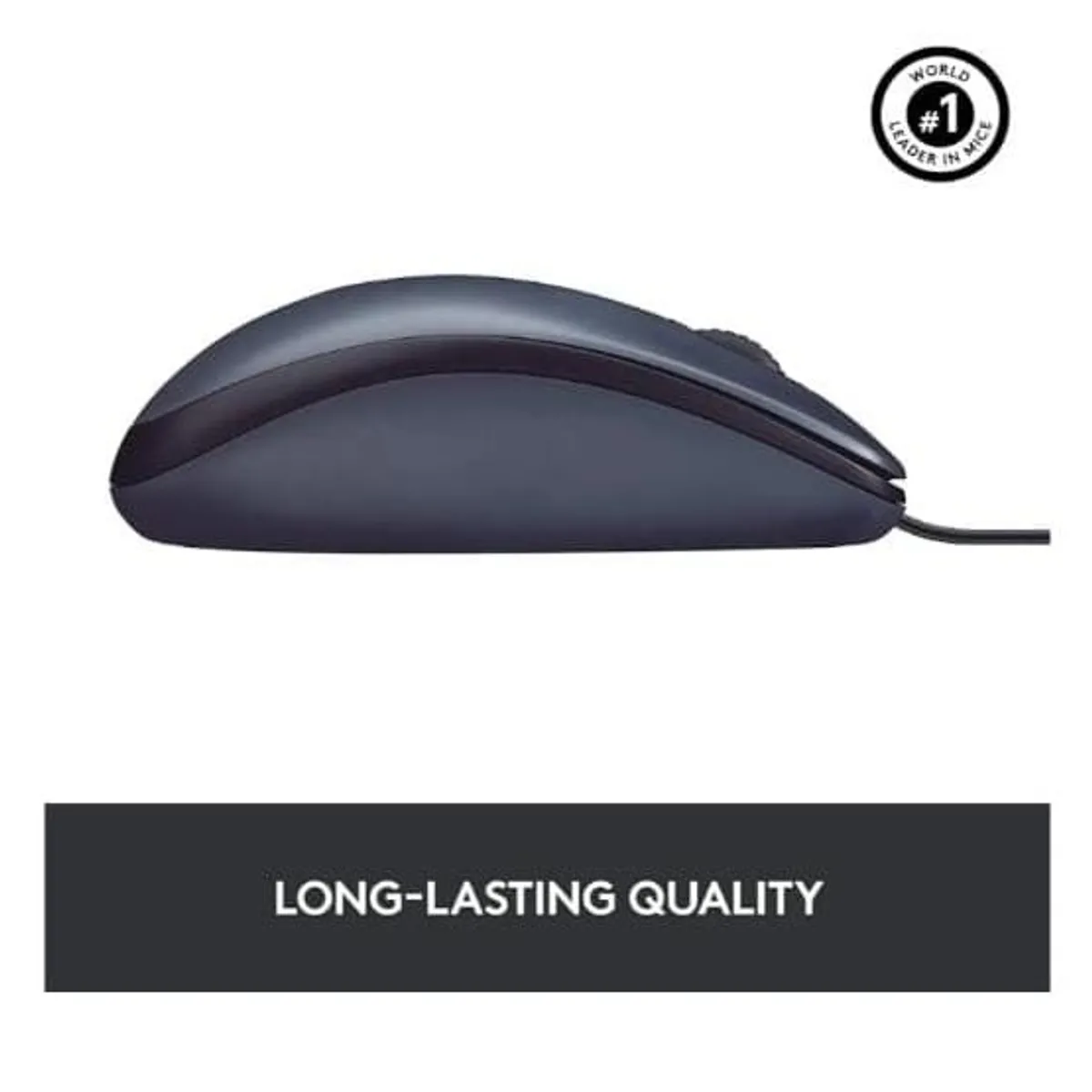 Logitech B100 Black Wired Mouse