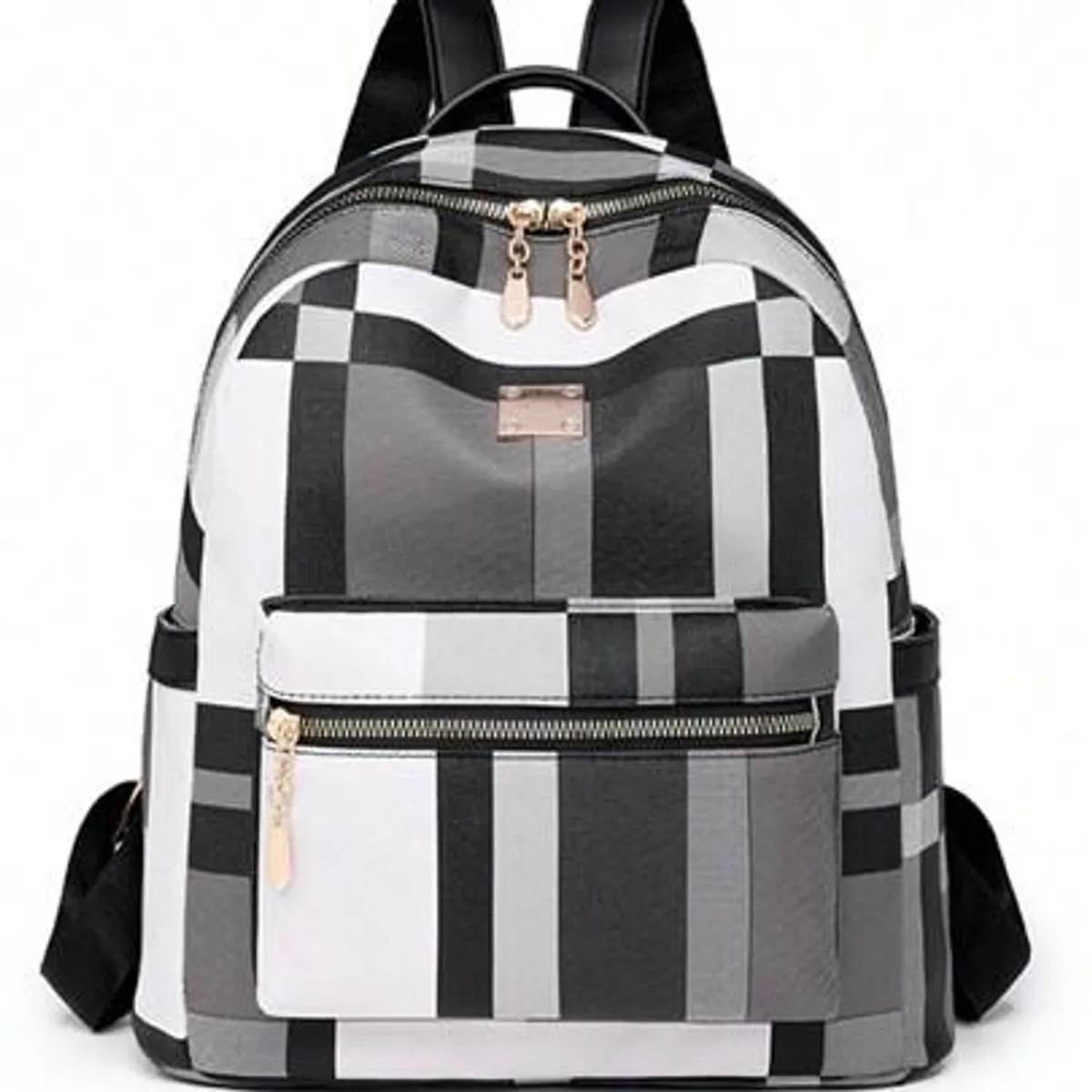 Women's Multi-Colored Street Style Backpack