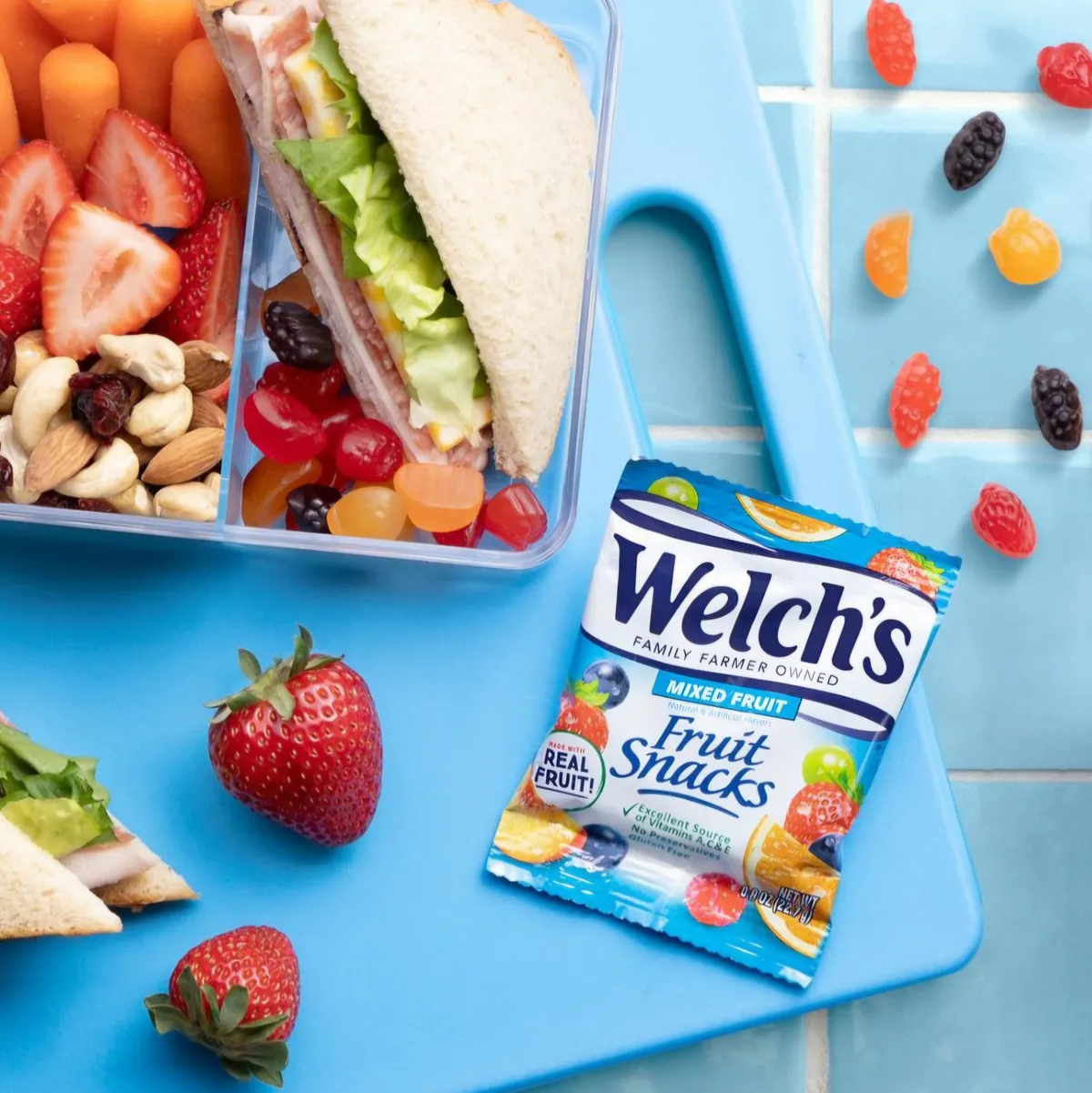 Welch's Mixed Fruit Sweet Snacks, 3 Pk, 22.7 g each, No Preservatives, Gluten Free