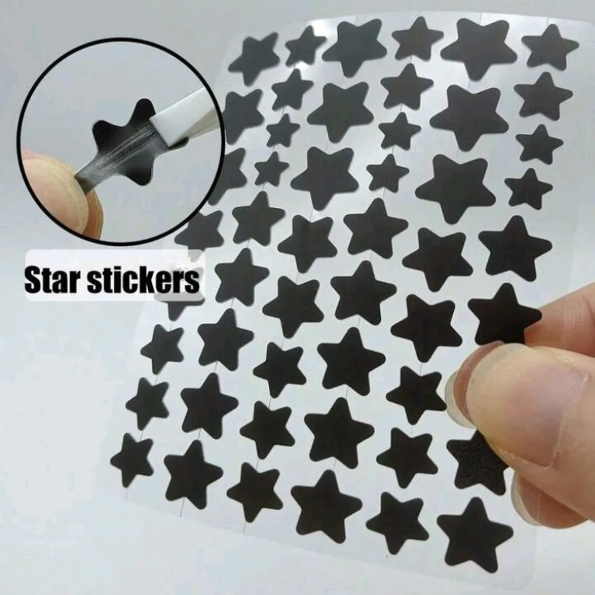 10 Sheets 51 Pieces Face Stickers