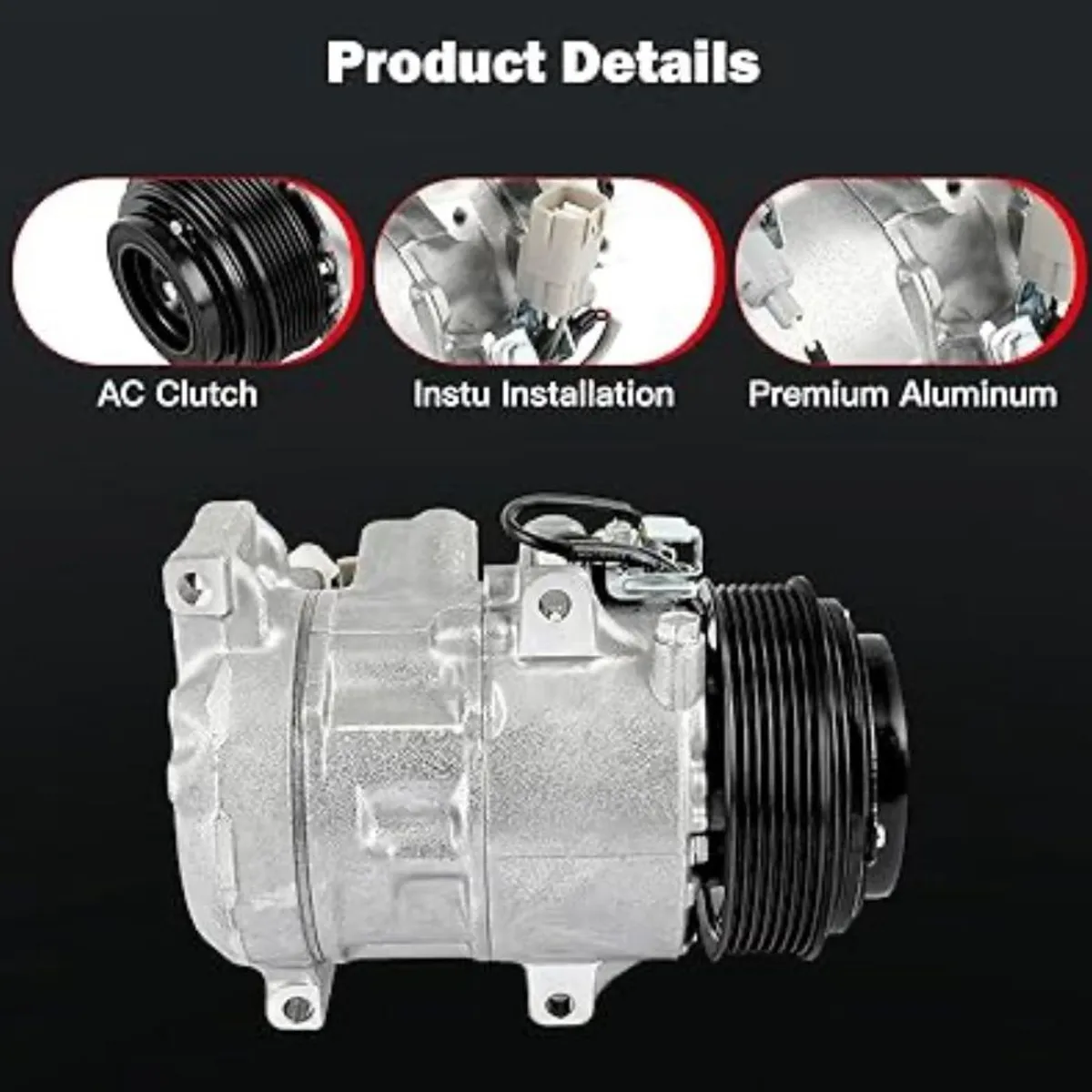 Used A/C Air Compressor Fit For Lexus IS250 2.5L 2007