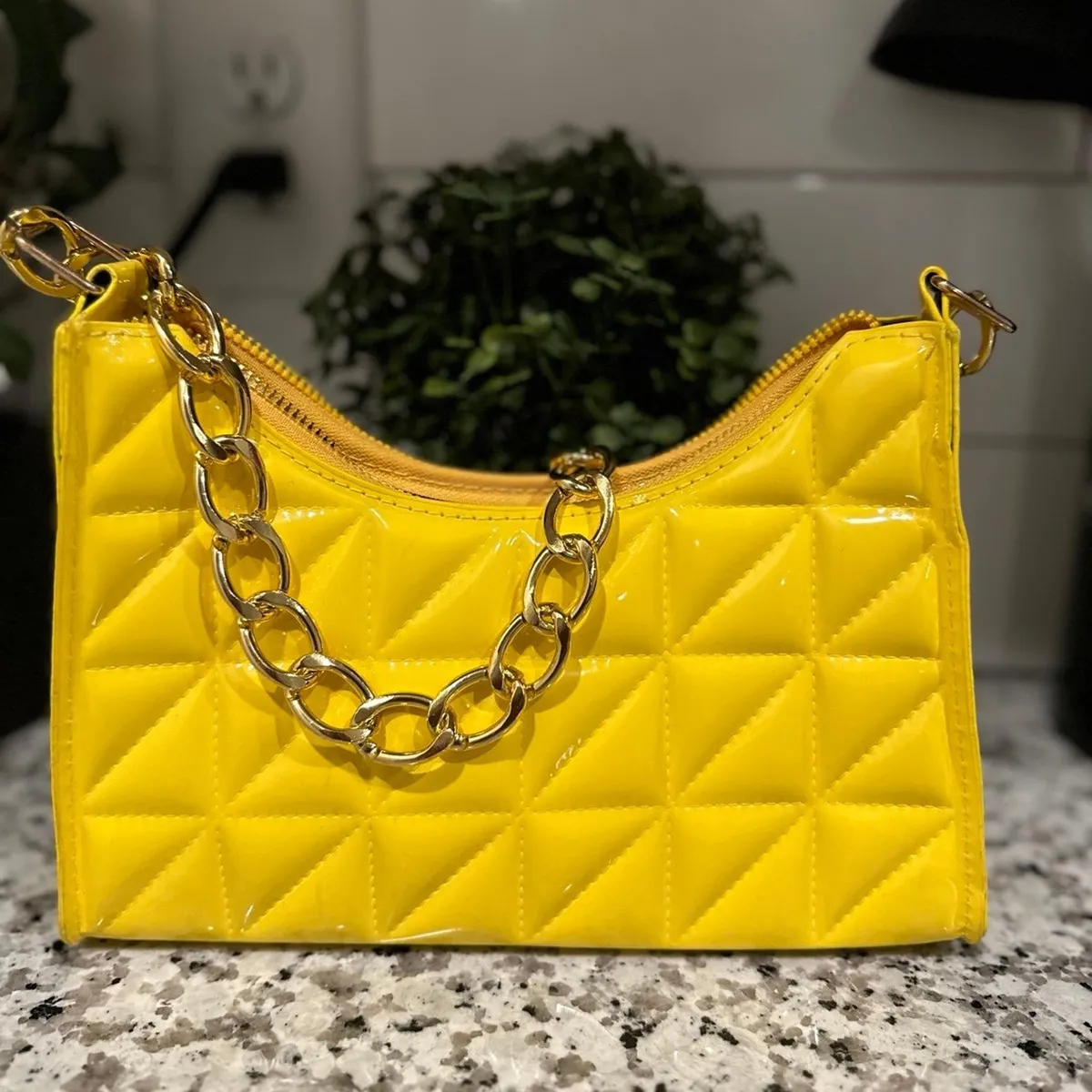 Women's Yellow Purse