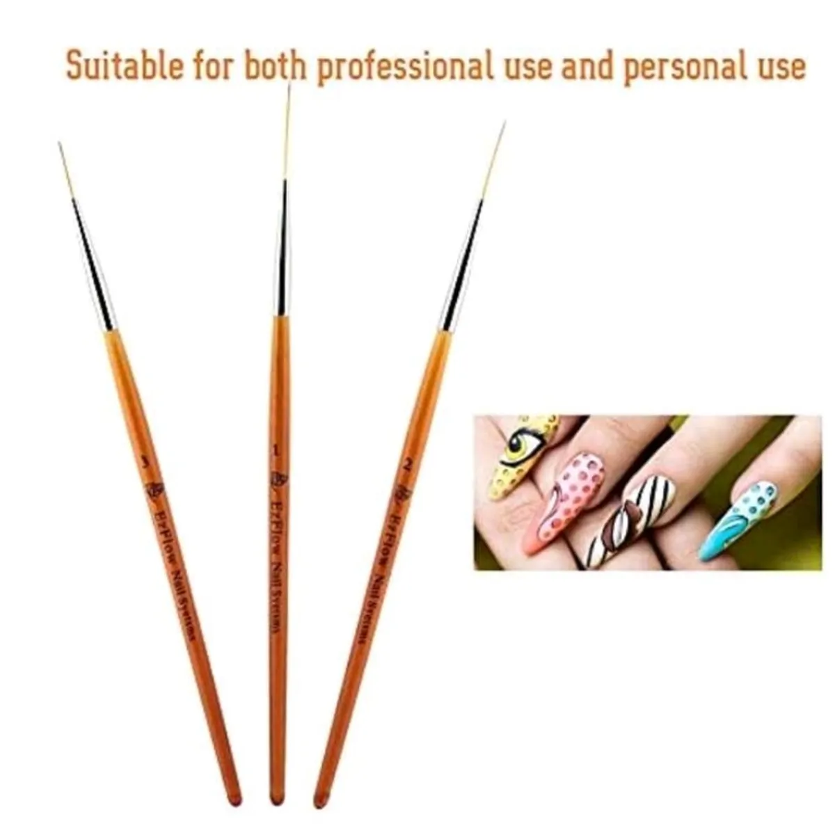 3Pcs Nail Art Liner