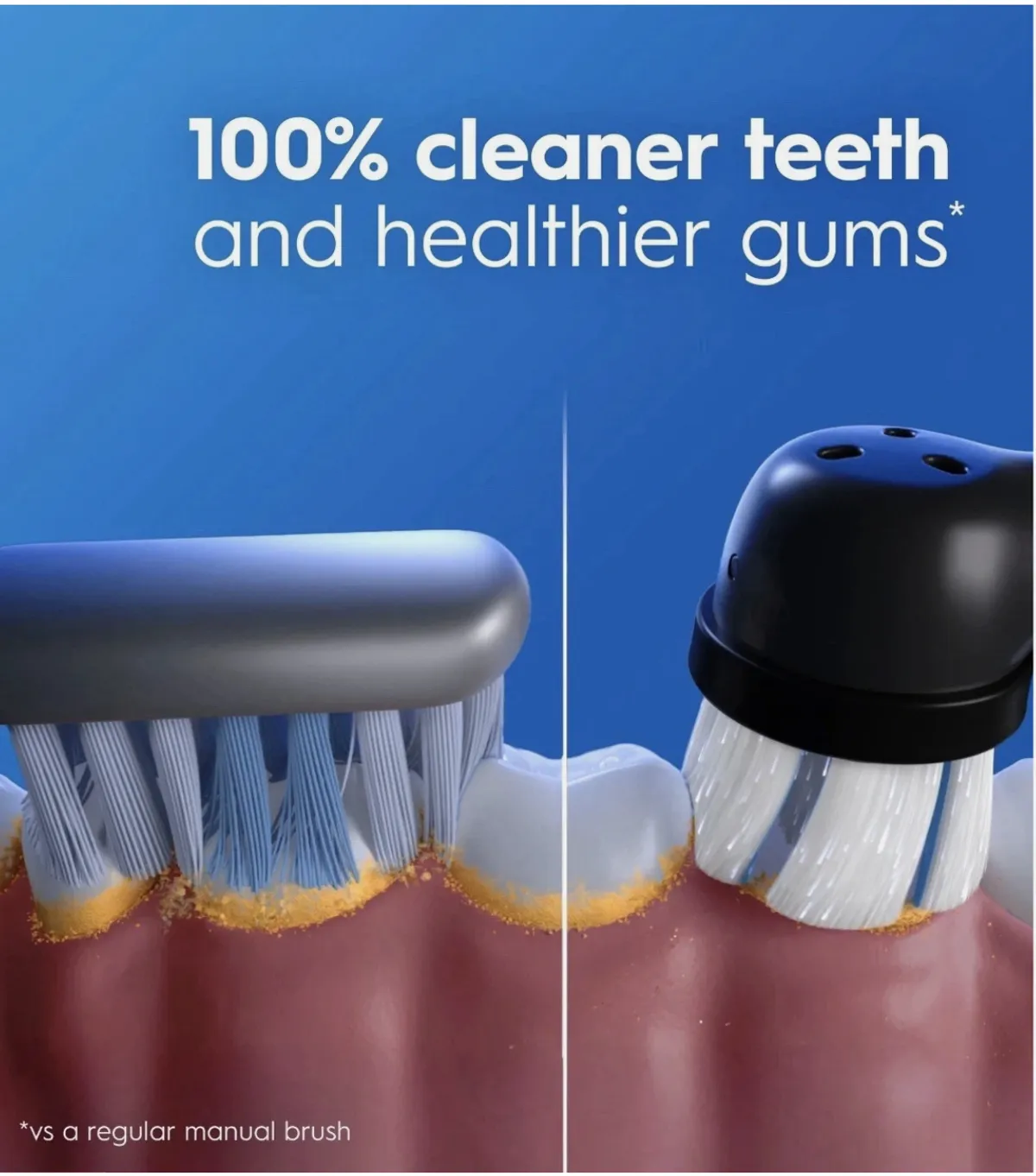 Oral-B IO Series 4 Electric Rechargeable Toothbrush / with Toothbrush Icy Blue