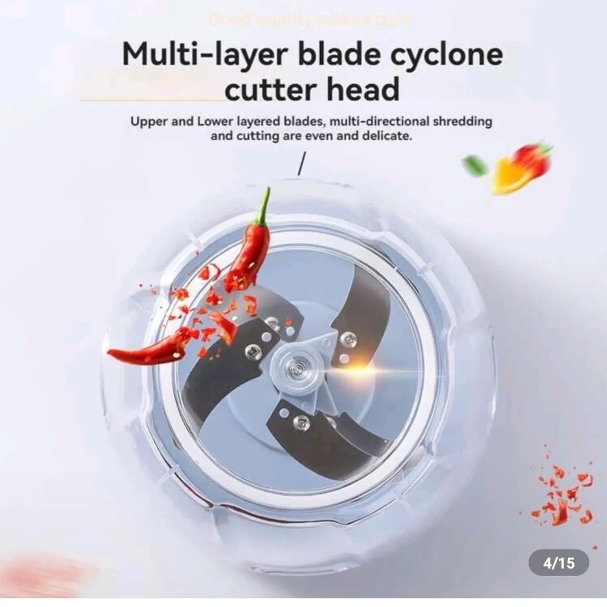 1 500ml Manual Garlic Press - A Grinder Using A Hand Pulled Meat Puree Machine