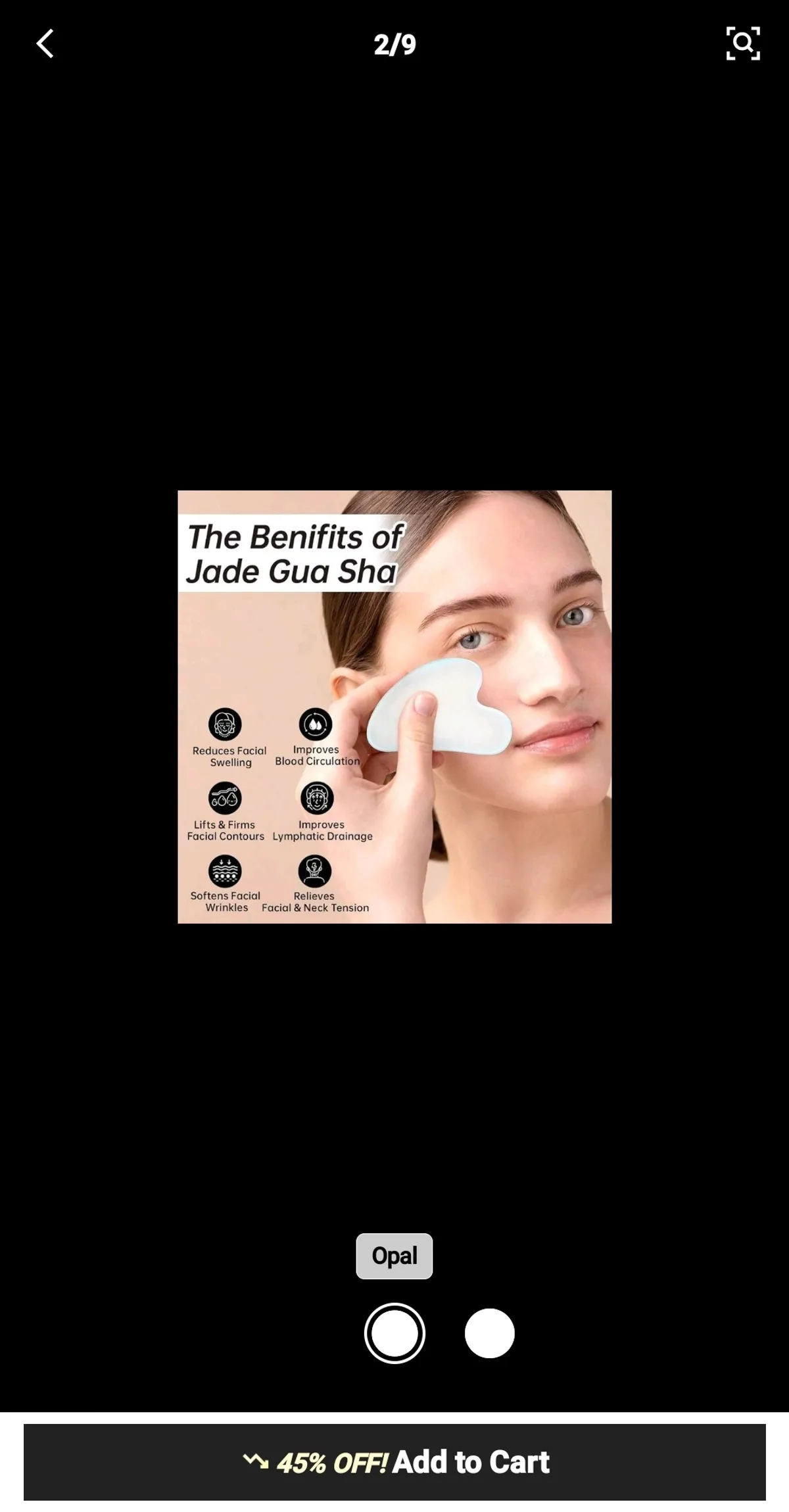 1pcs Gua And Face Roller