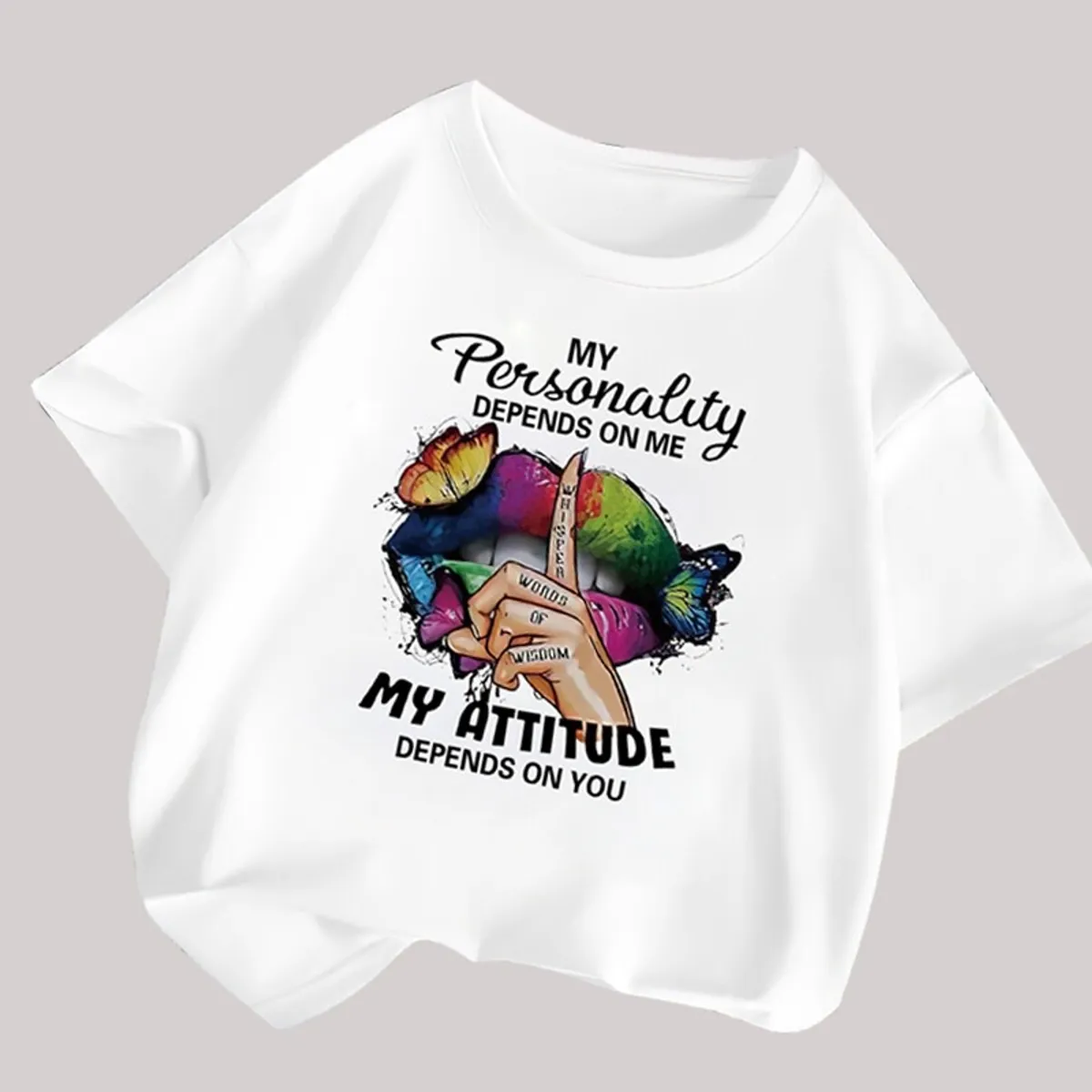 Women White Detailed Fashion T-Shirt-Size S