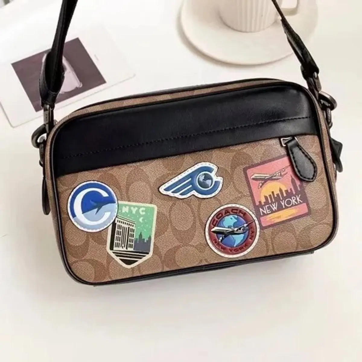 COACH Camera Crossbody Men Sling Bag