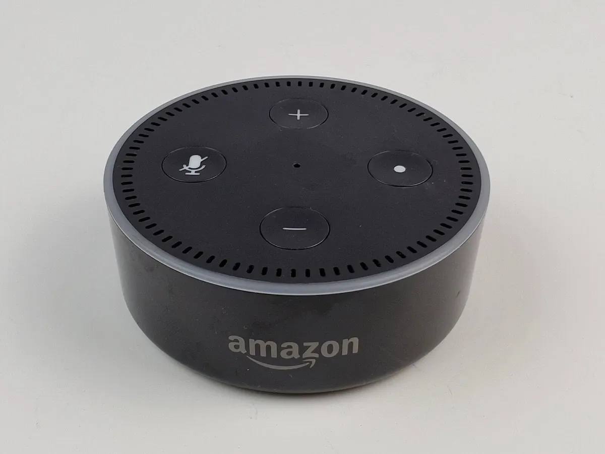 Amazon Echo Dot RS03QR 2nd Generation Smart Speaker Black with Alexa Tested
