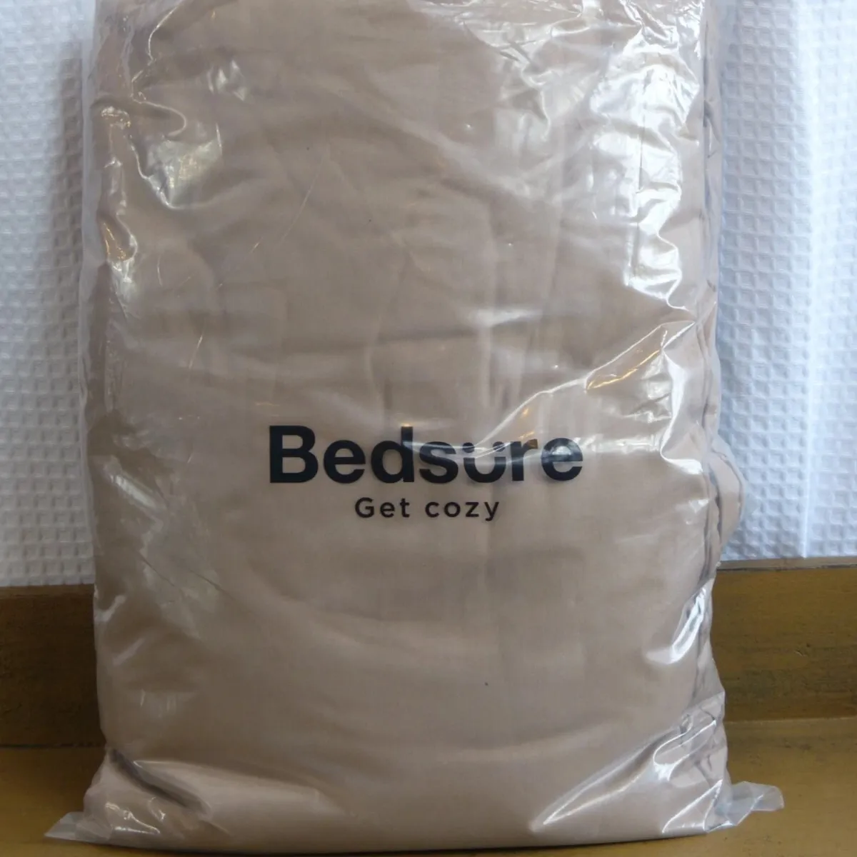 BEDSURE  get cozy Sheets Set- 4 Pieces KING 100% polyester
