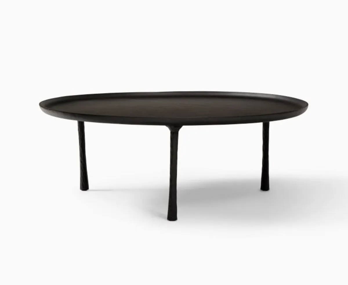Sintra Dark Bronze 36” Round Coffee Table.