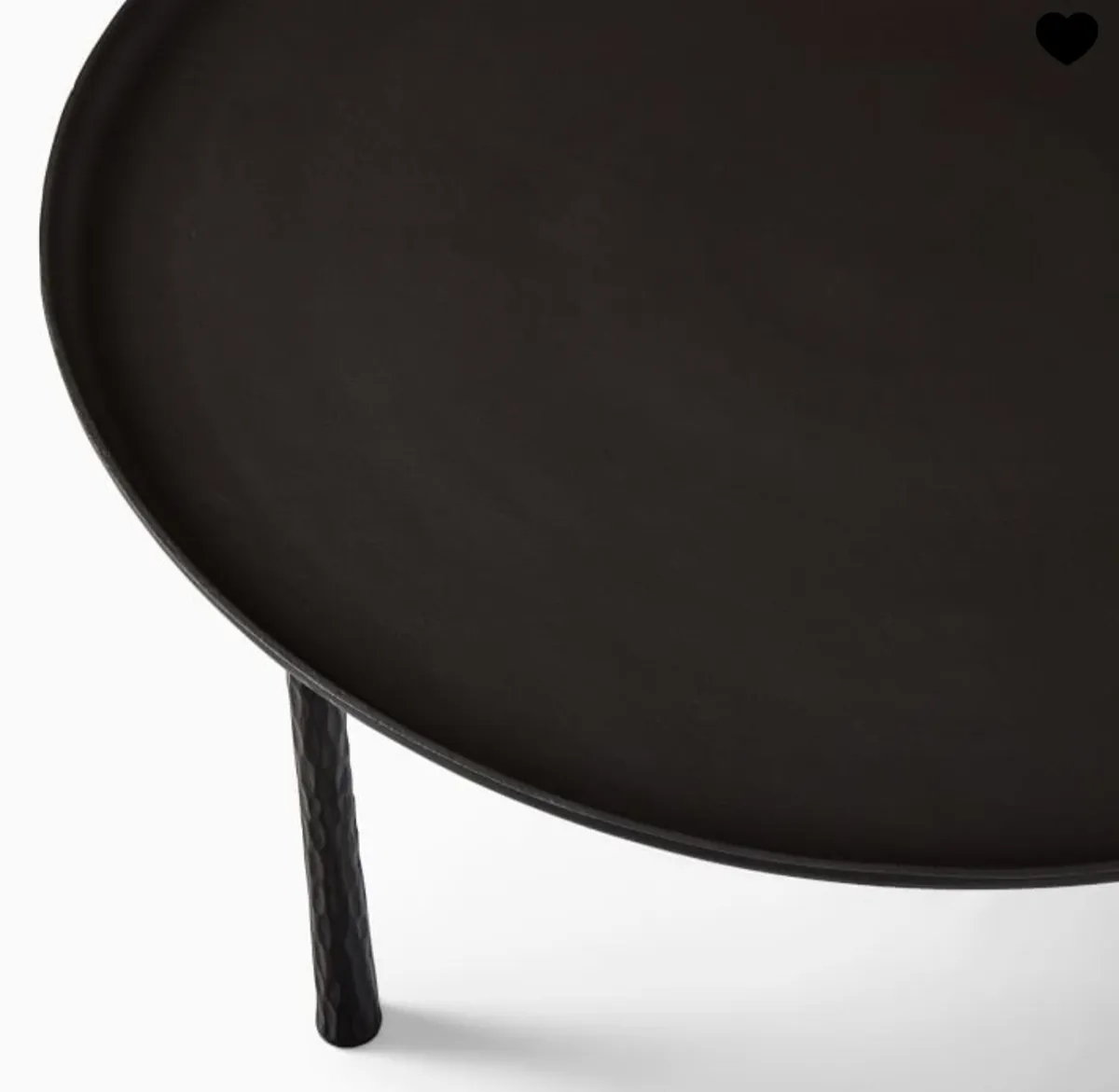 Sintra Dark Bronze 36” Round Coffee Table.