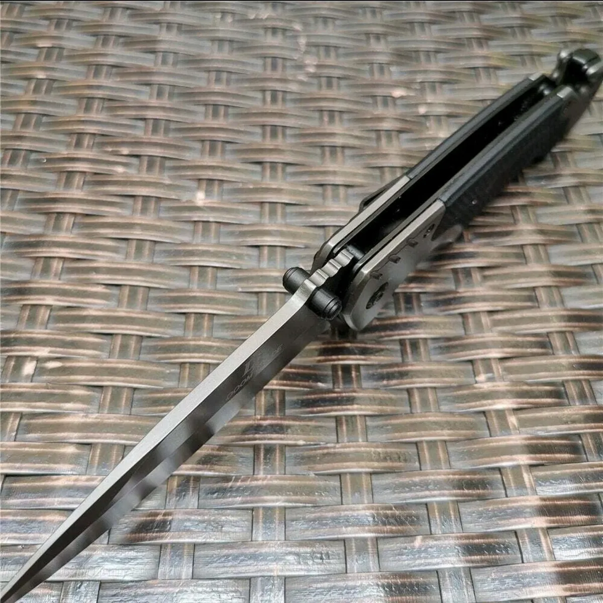 Military Spring Assisted Open Knife Tactical Rescue Pocket Hunting Combat Knives