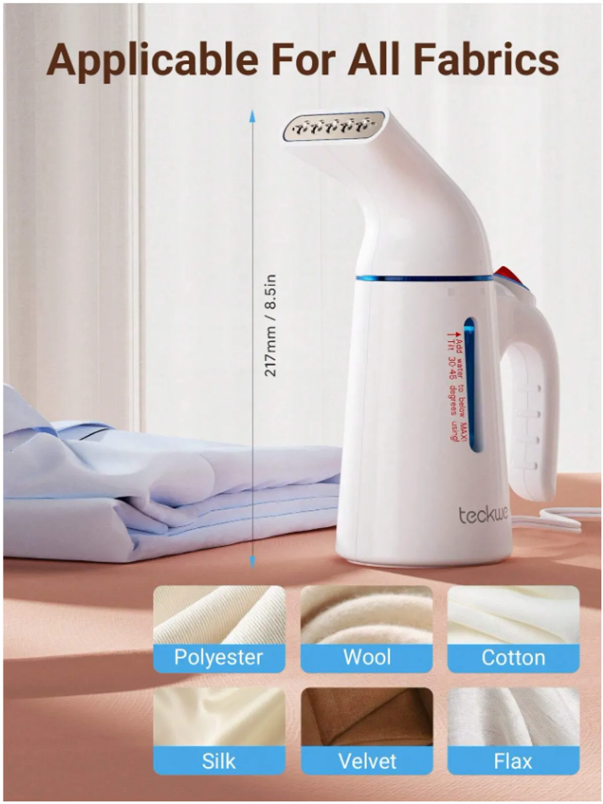 Garment Steamer For Home And Travel, 700W