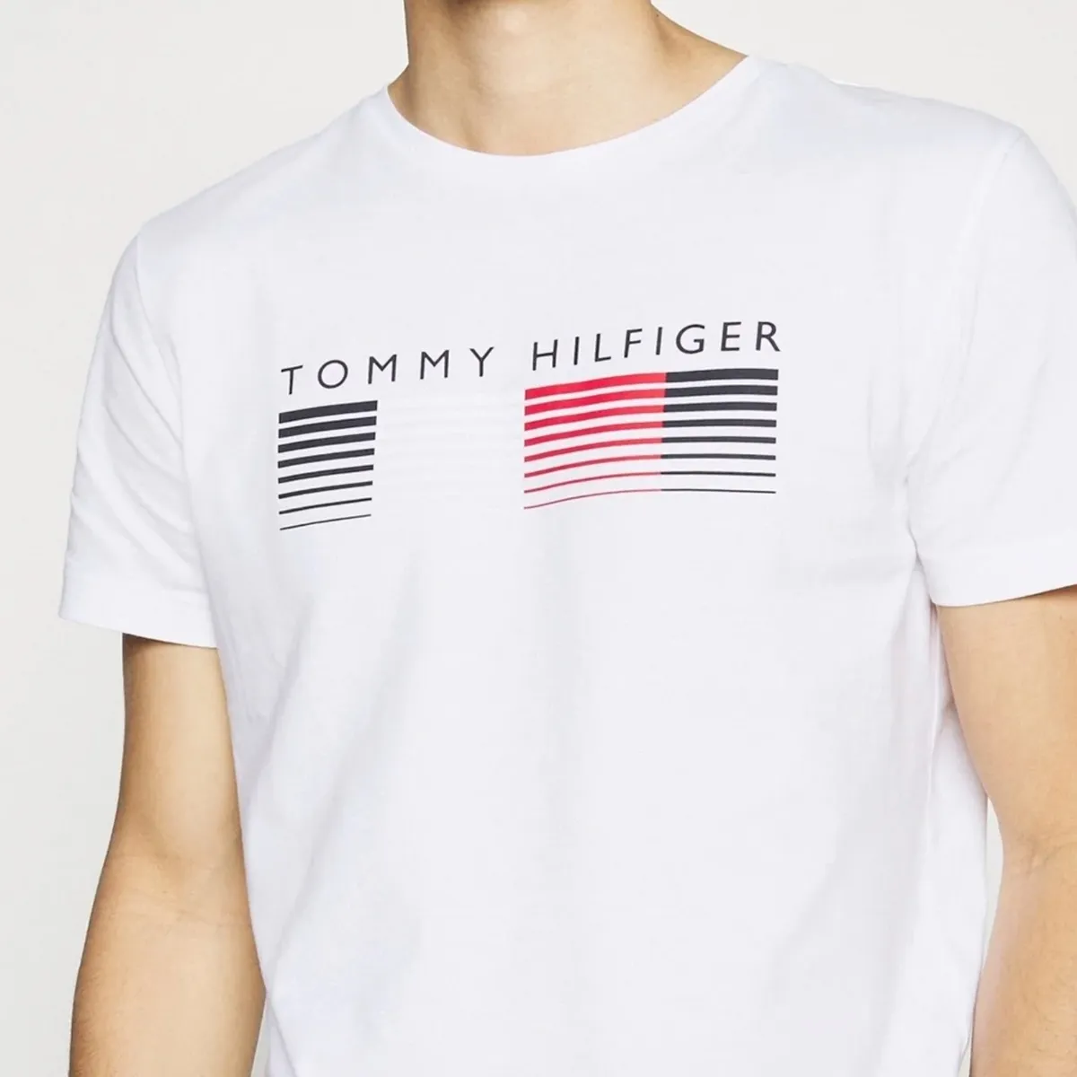 Tommy Hilfiger Pre-owned Print T-shirt - Size: L