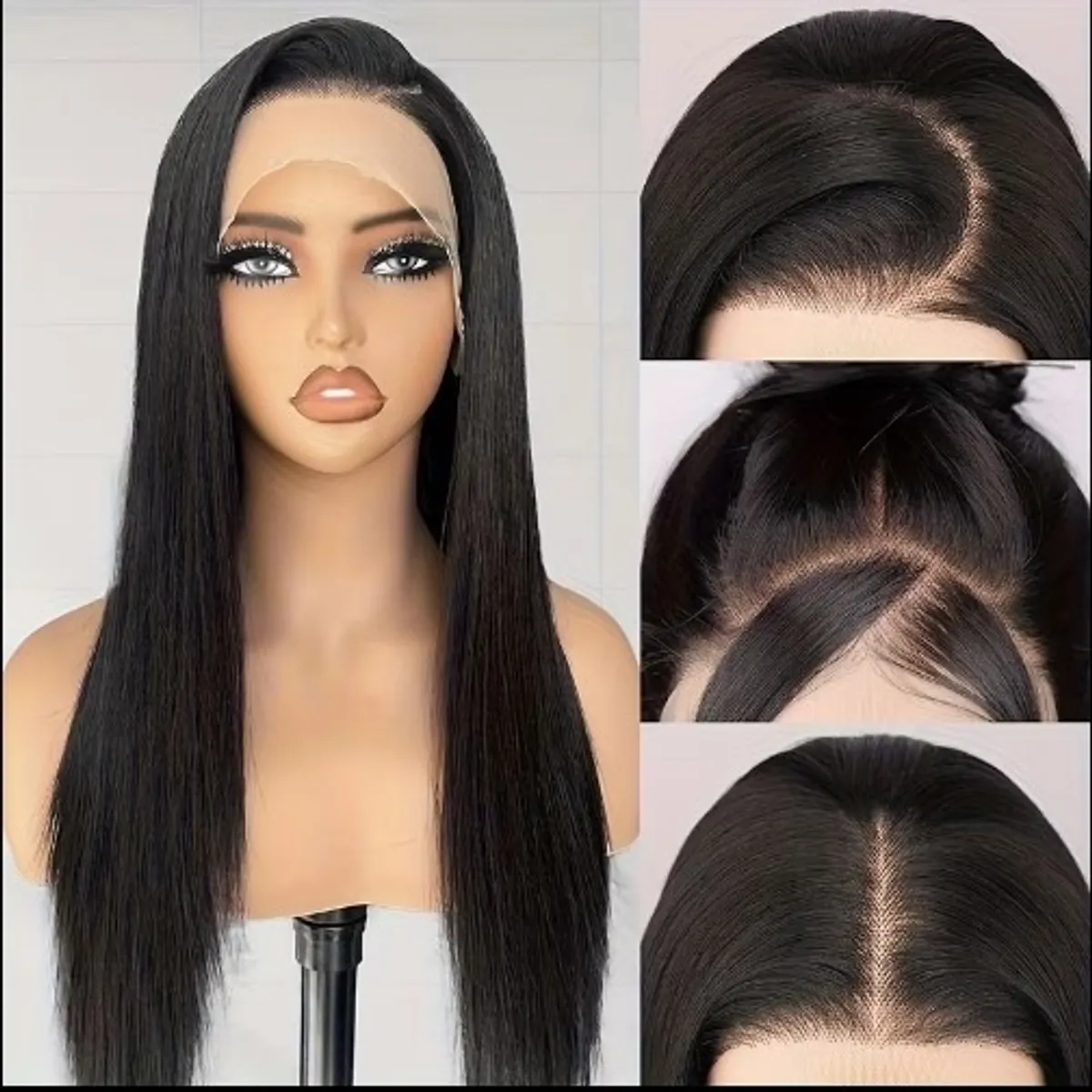 1B Synthetic 13×3 Lace Front Wig 24Inch