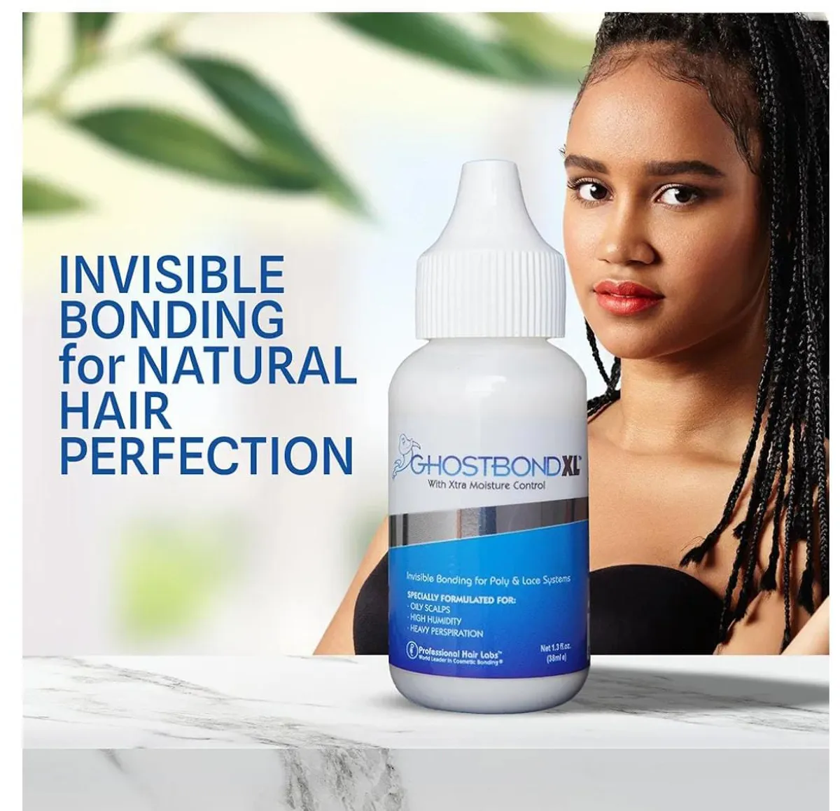 Ghost Bond XL Hair Replacement Adhesive - 1.3oz - Invisible Bonding Glue