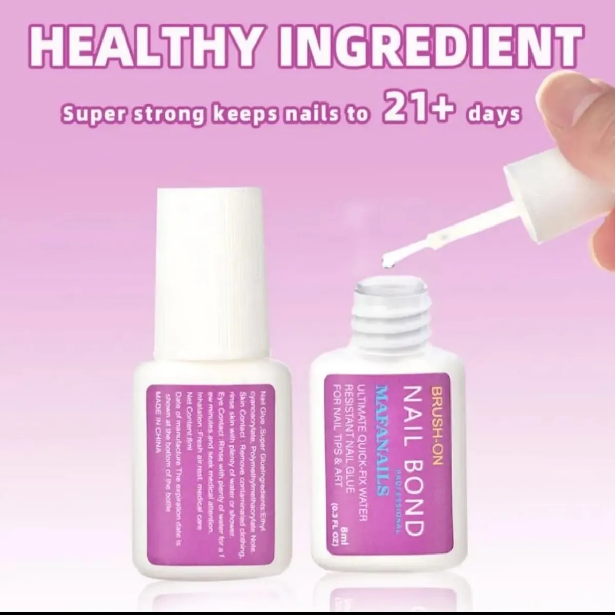 8ml Fast Drying Nail Glue Acrylic for False Nails
