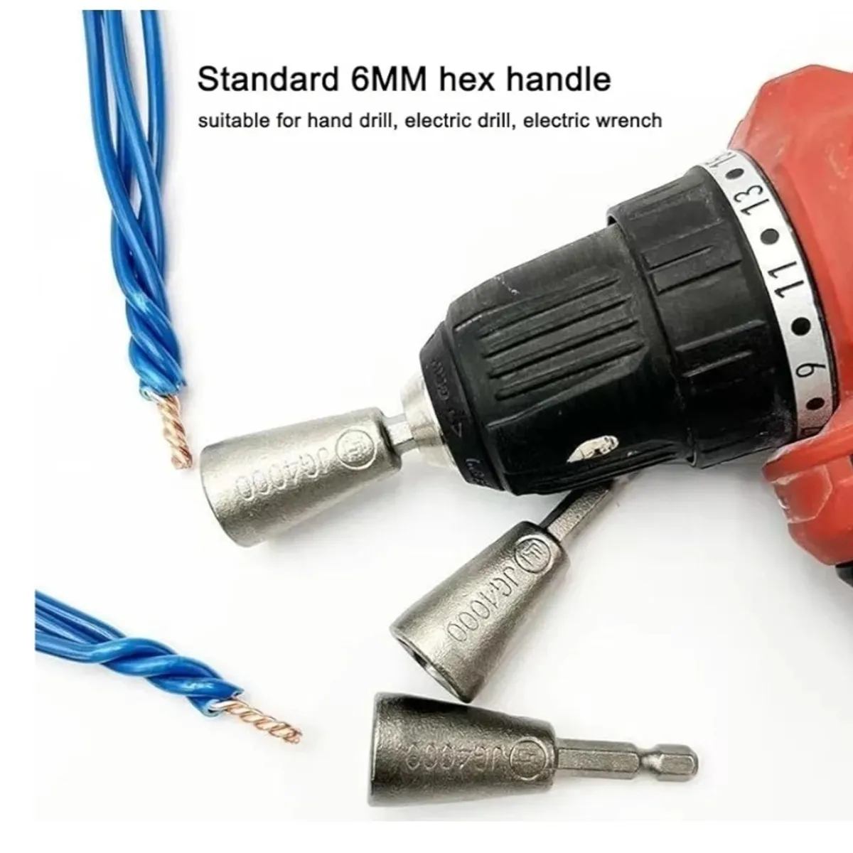 1pc 5-6 Square Electric Wire Twisting Tools
