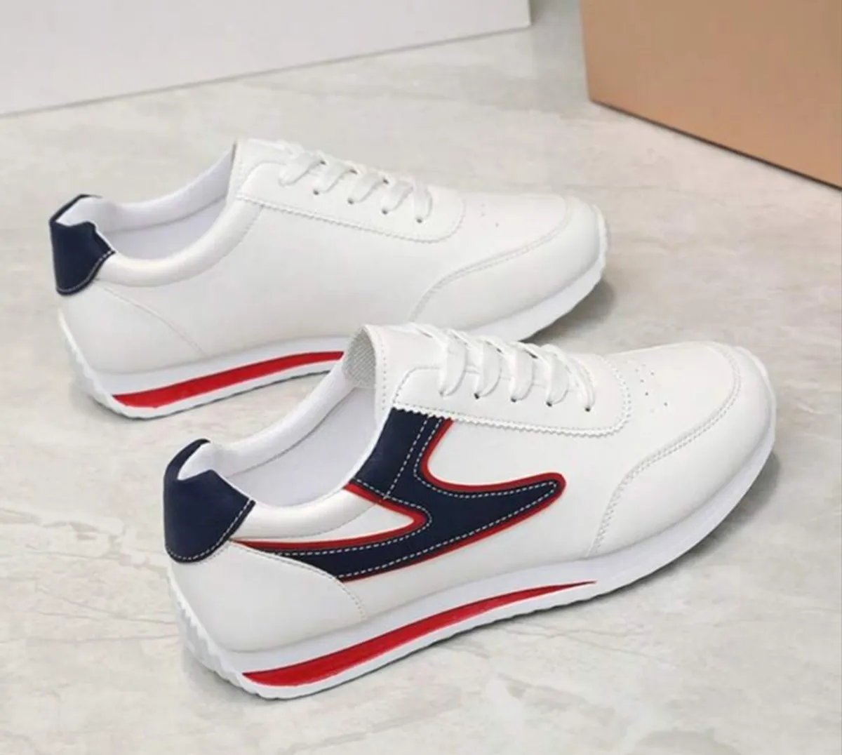 Women's New Sports And Leisure Shoes, German Training Shoes, White Shoes -Size 40