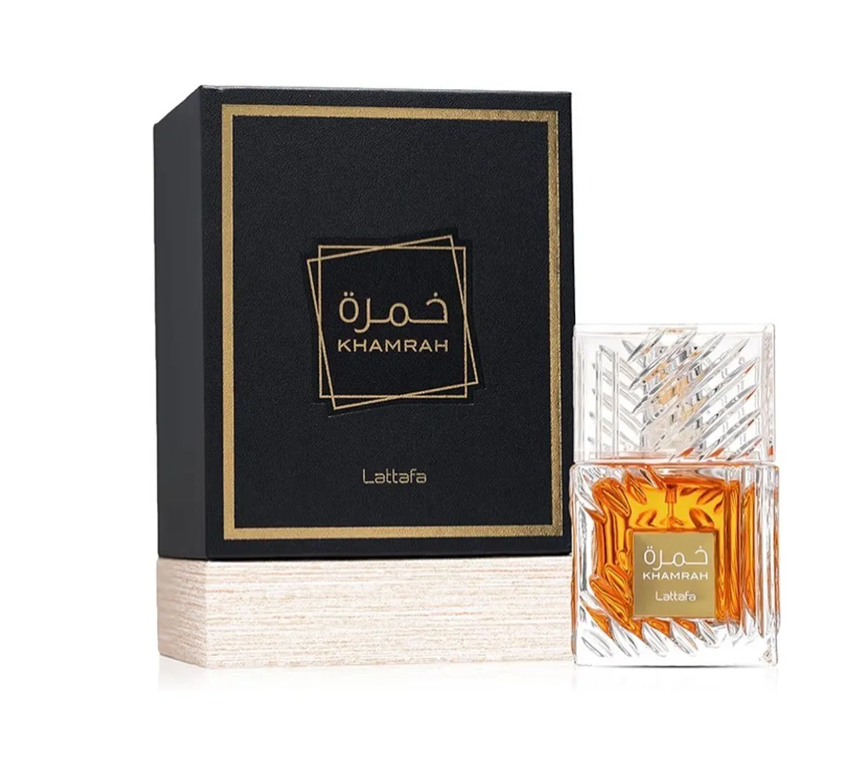 Lattafa Khamrah - Vanilla, Warm Spicy, Amber, Cinnamon (3.40 Oz)