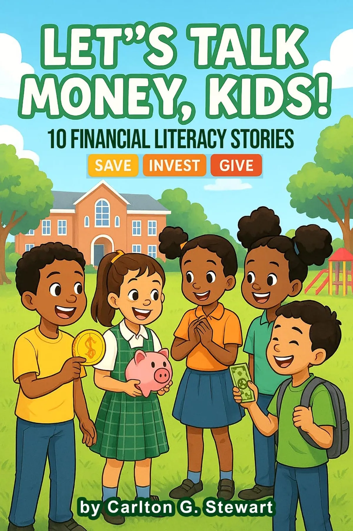 Financial Literacy Book for Kids with 10 exciting stories, interactive activities, and practical lessons.