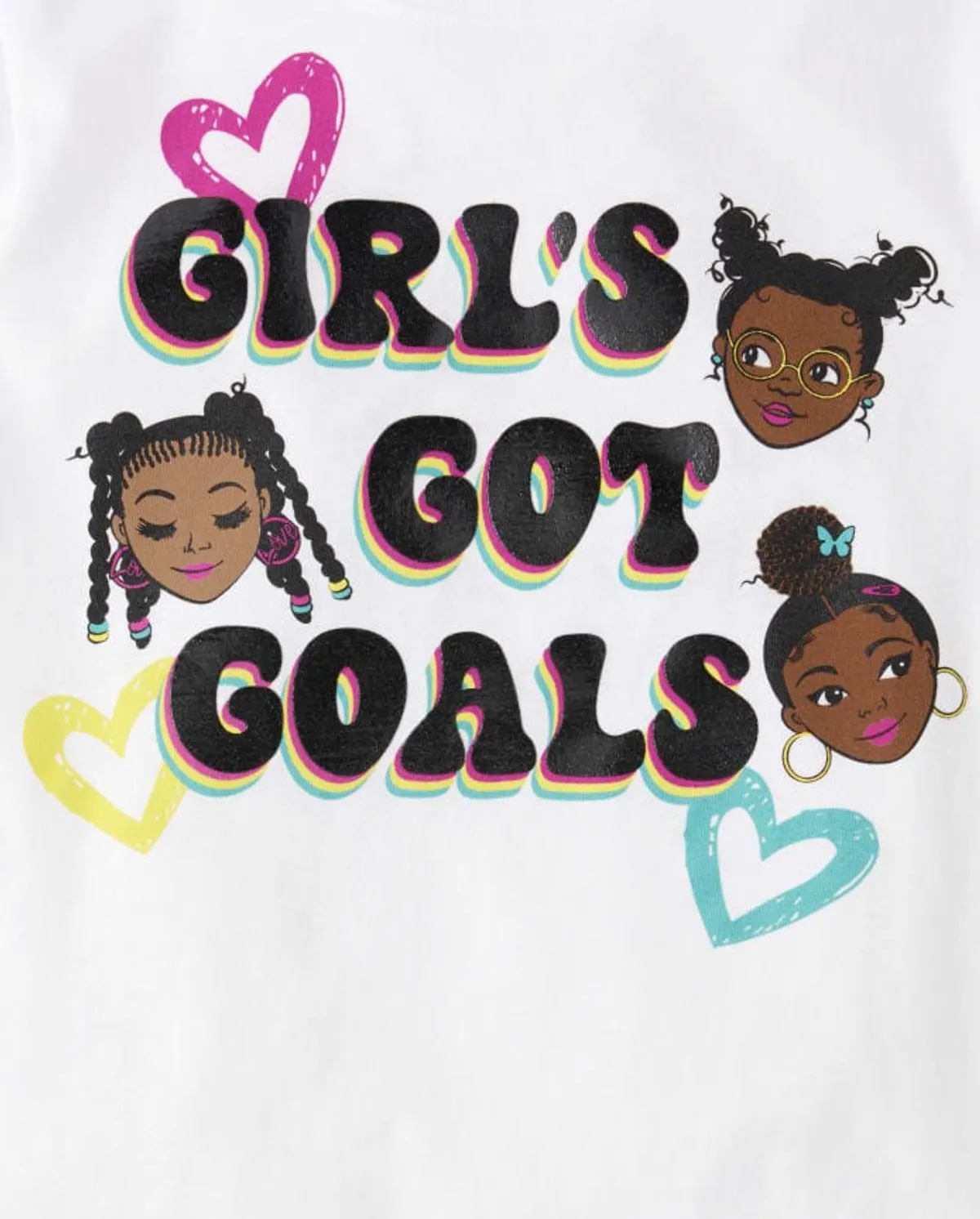 The Children Place
Girls White Goals Graphic Tee - Size L