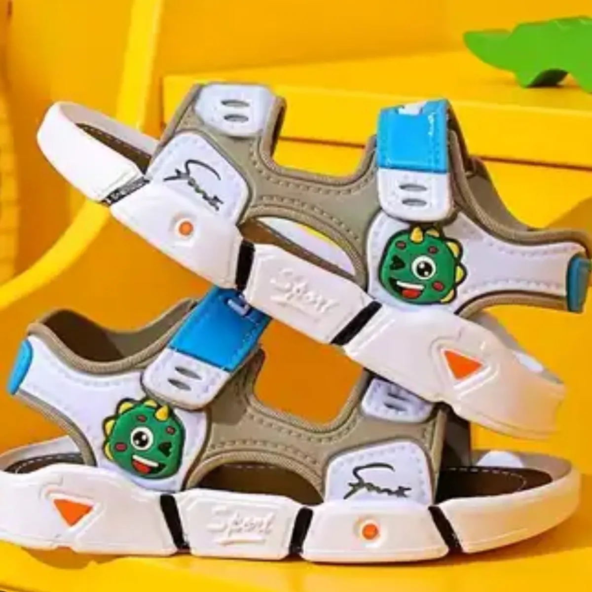 Boys Soft-Soled Non-Slip Sandals-Size10.5/11