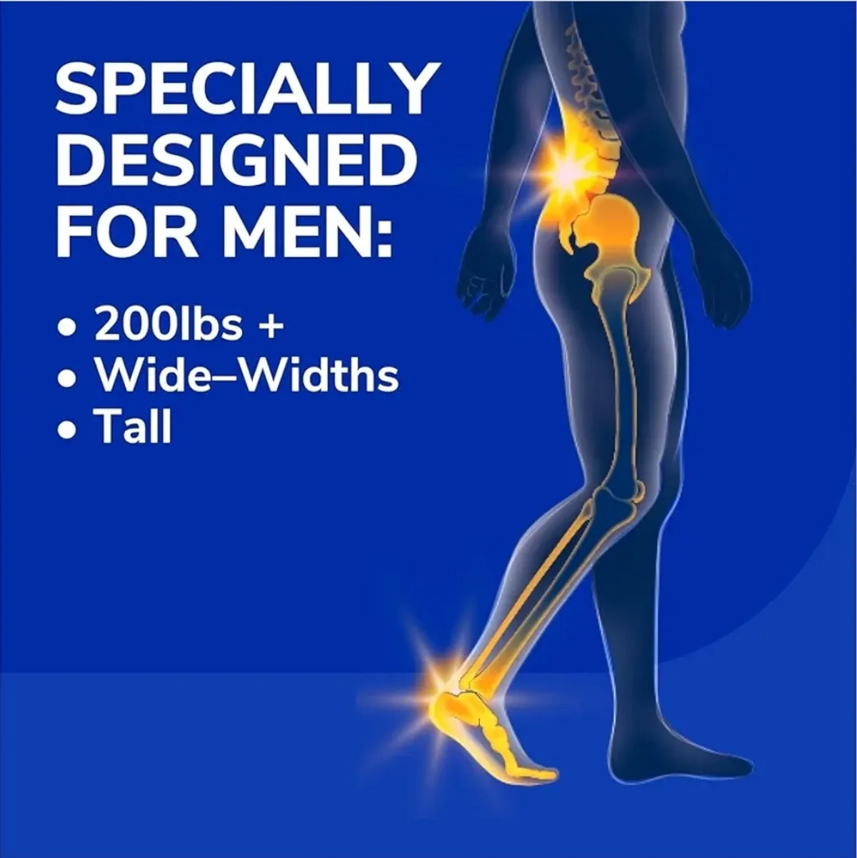 Dr. Scholl's Heavy Duty Support Insoles for Men, 1 Pair, Size 8-14