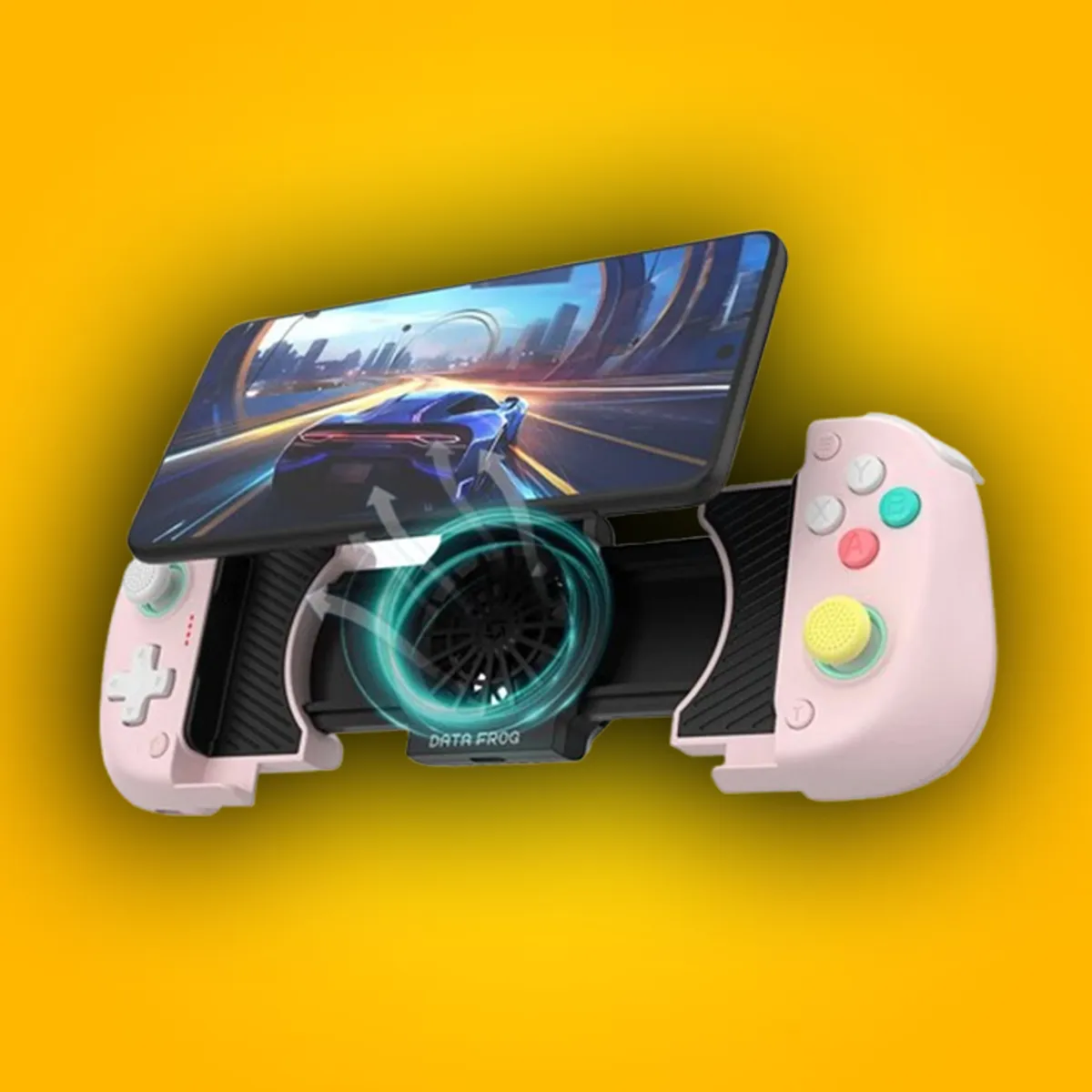 DATA FROG X3 Wireless Gaming Controller For Android & ios Devices, Pink