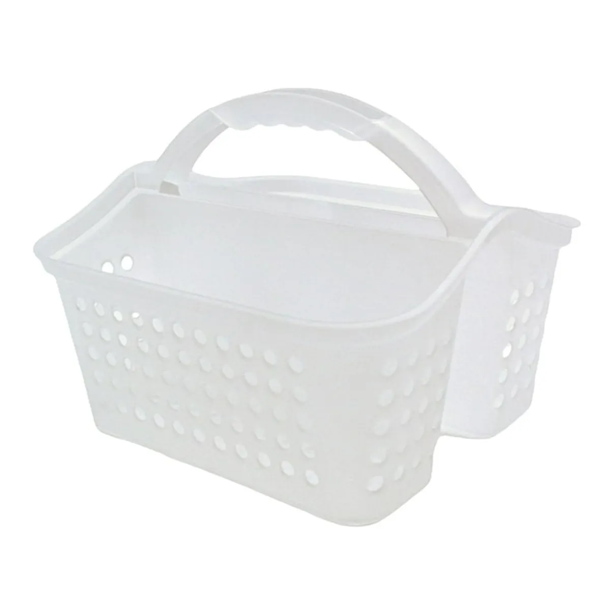 MainStays
Small Portable Shower Caddy Frost Plastic