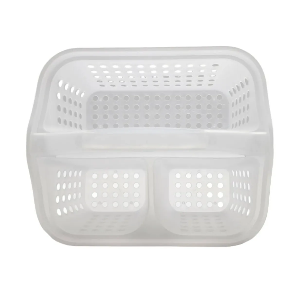 MainStays
Small Portable Shower Caddy Frost Plastic