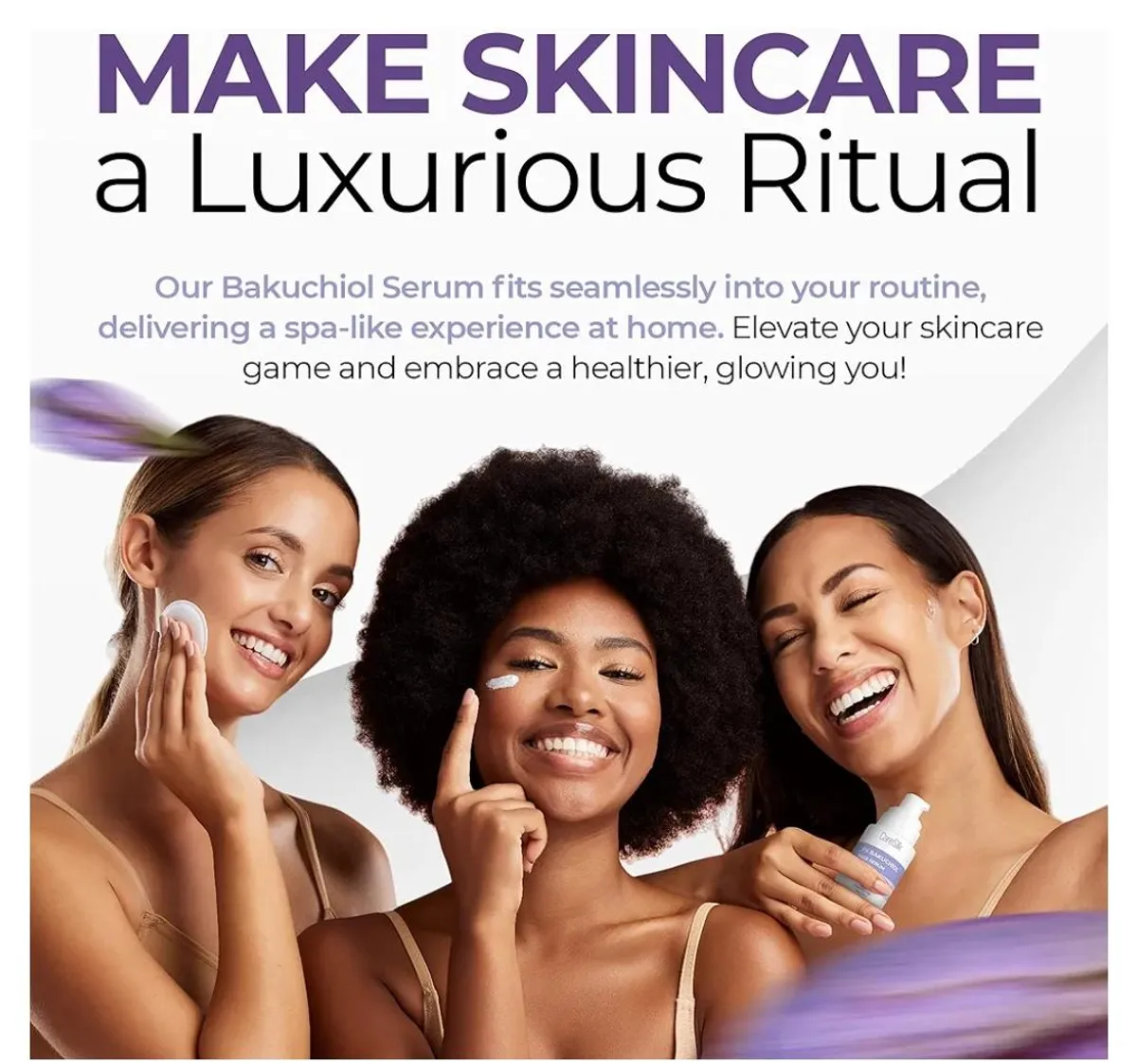 Bakuchiol Face Serum - Natural Retinol Alternative Extract