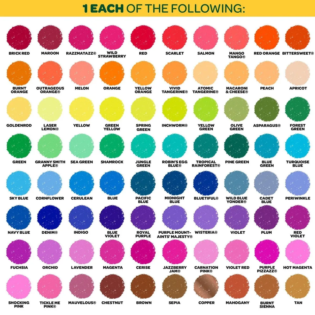 Crayola
96 Crayons