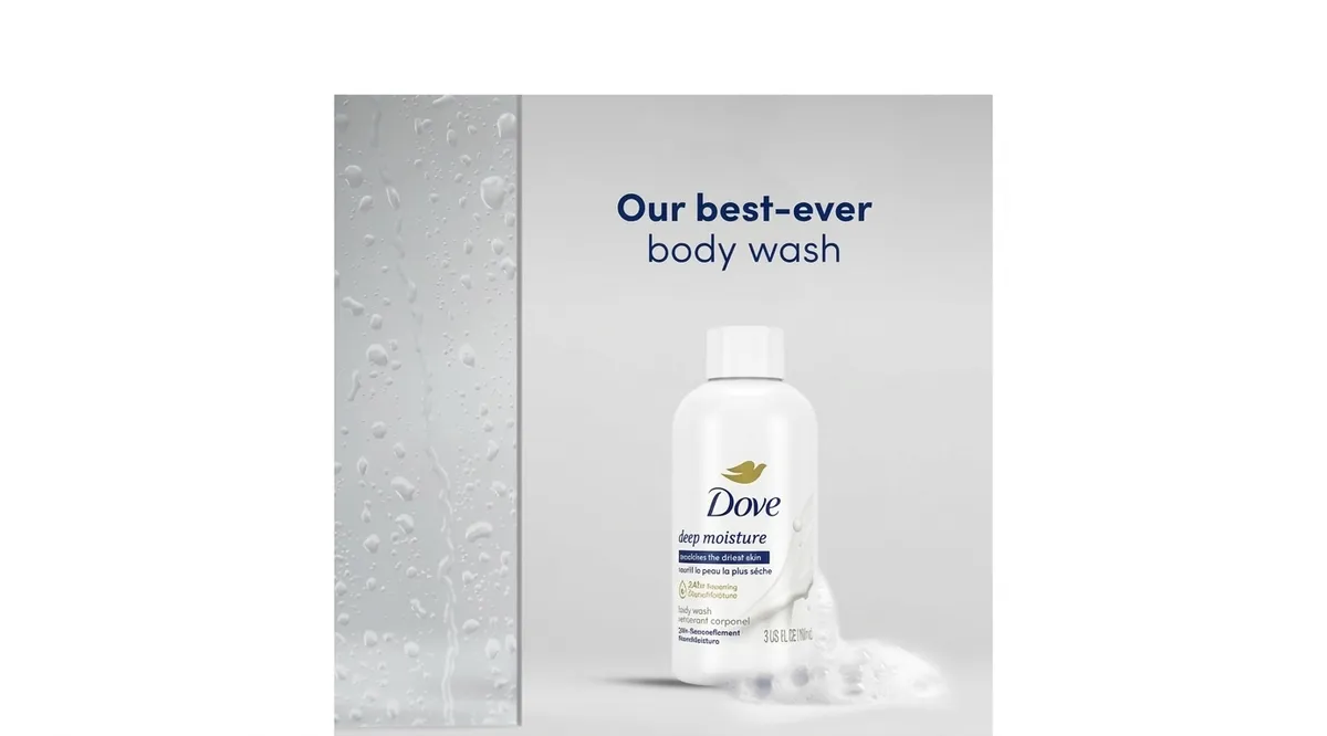 Mini Dove Body Wash Deep Moisture
3 fl oz
