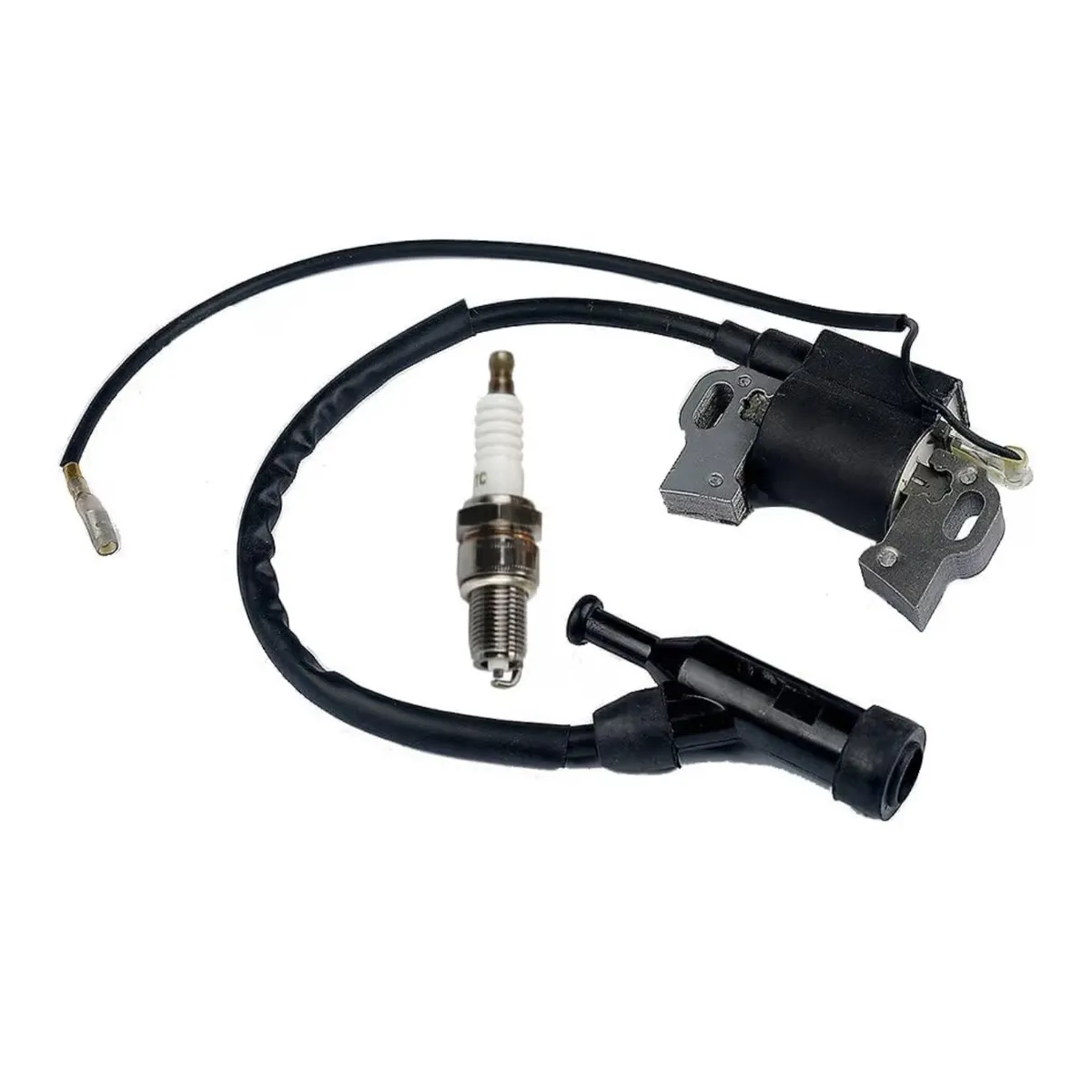 Panari GP7500E Ignition Coil for Generac GP5000 GP5500 GP6000E GP6500 GP7500 Generator for Honda GX240 GX270 GX340 GX390 8HP 9HP 10HP 13HP Engine Parts with Spark Plug
